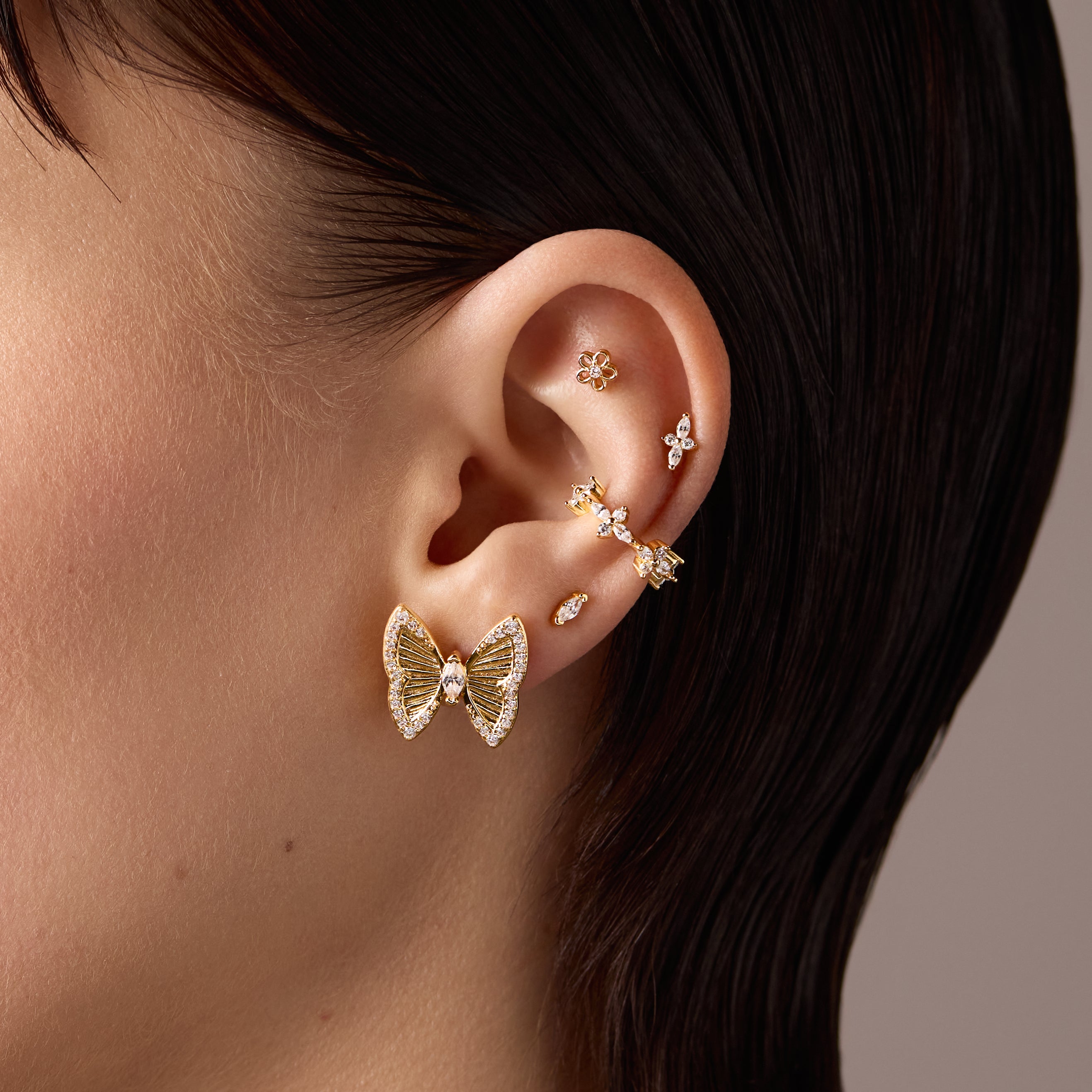 Earcuff Floraison