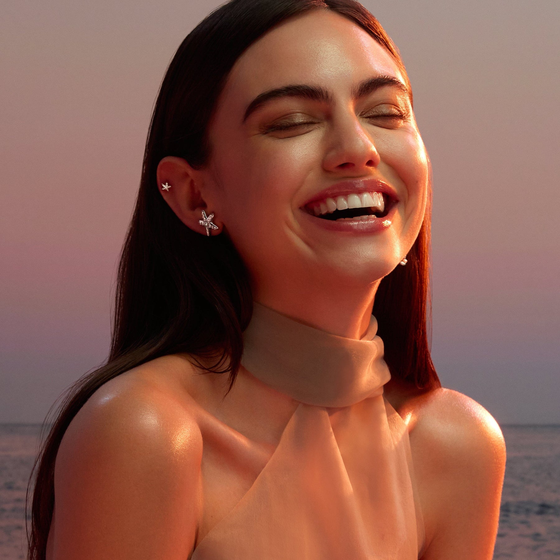 Piercing Ariel Barre Nébuleuse Bijoux