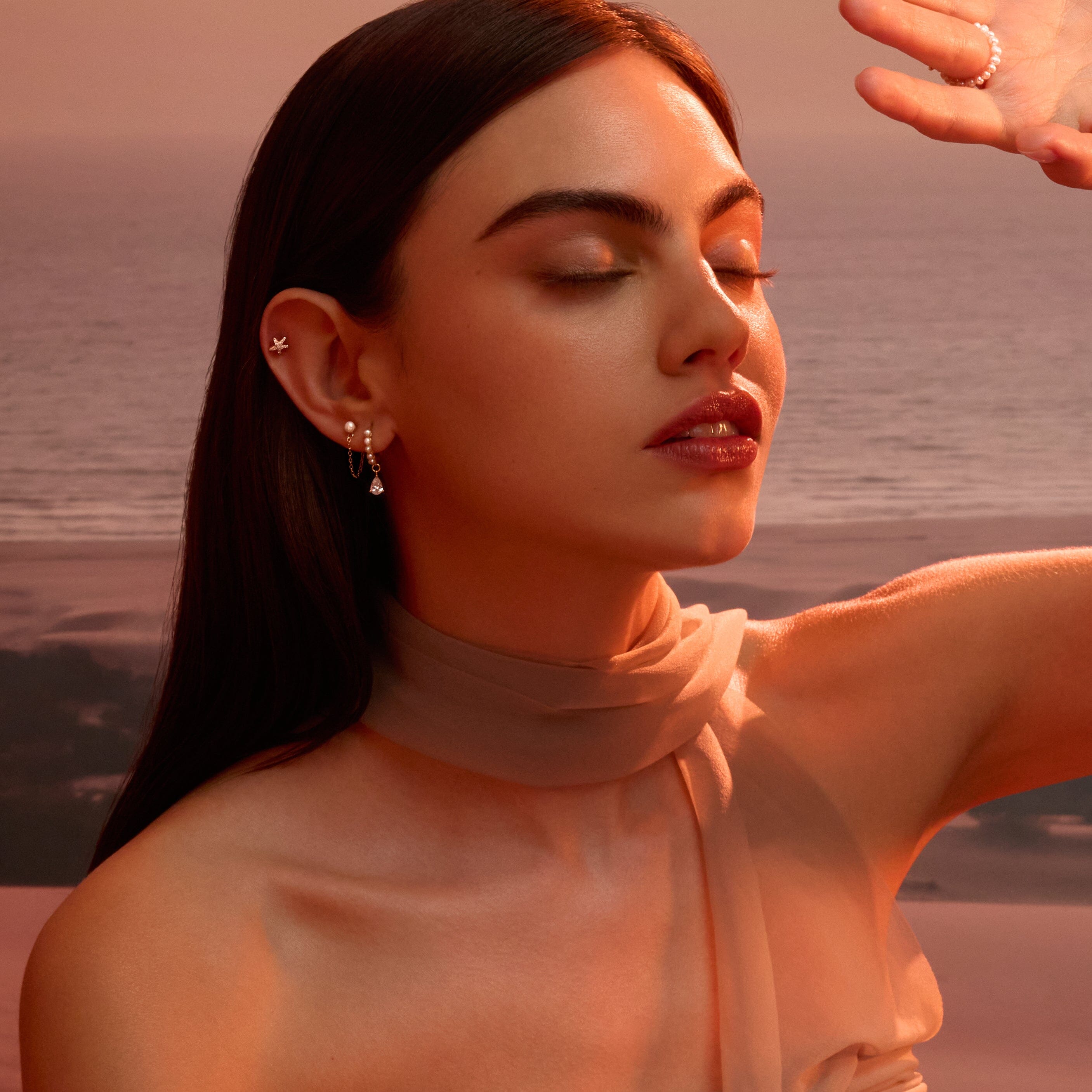 Piercing Ariel Barre Nébuleuse Bijoux