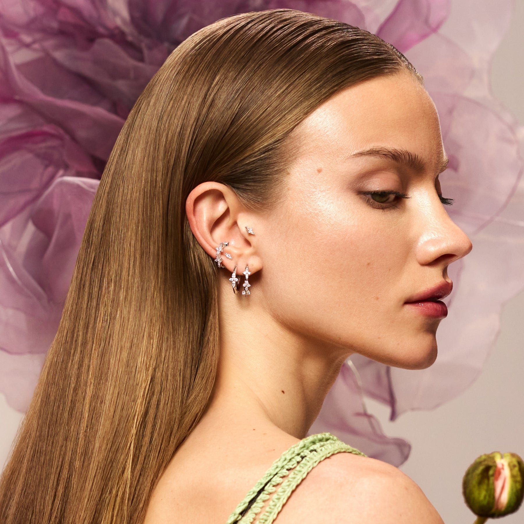 Earcuff Floraison