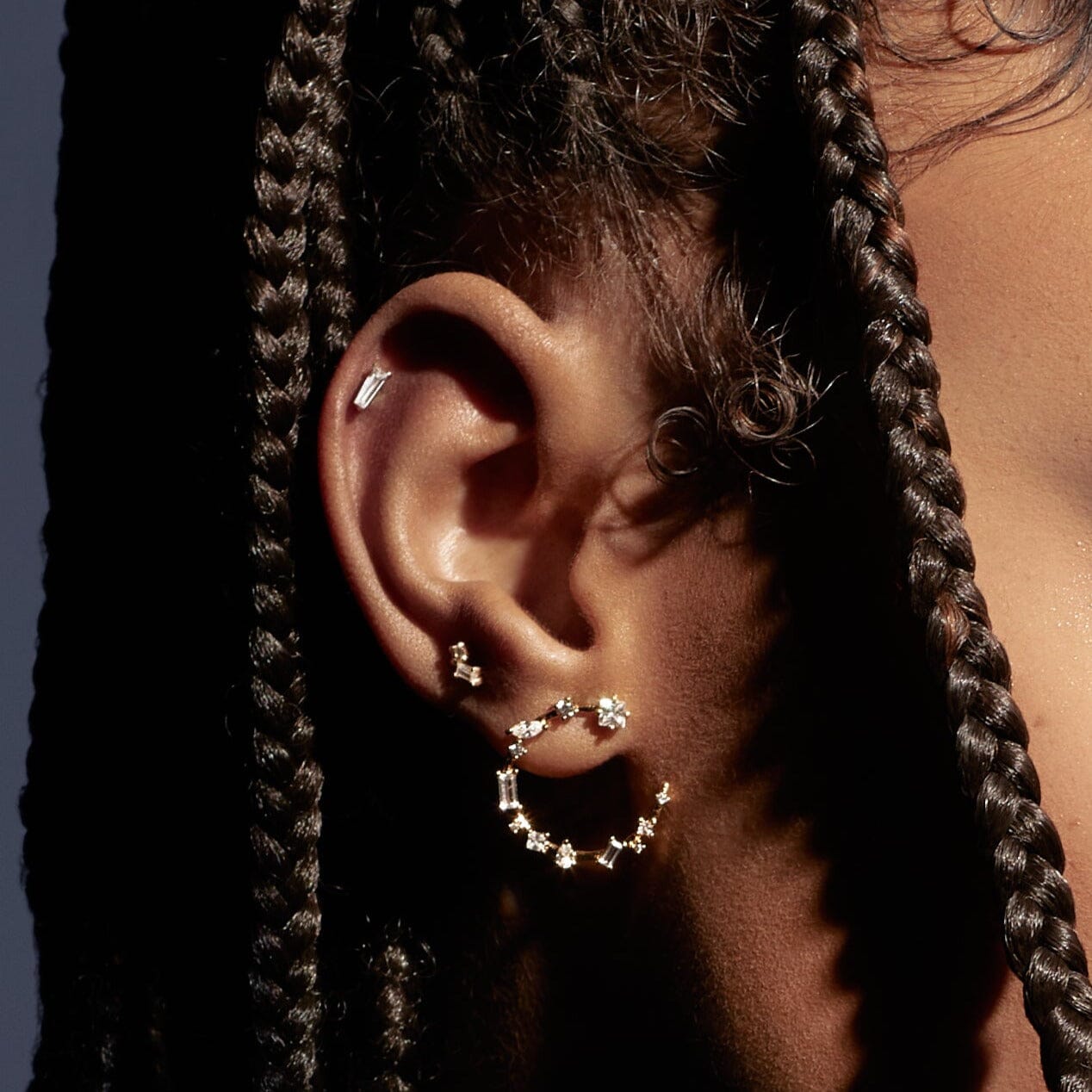 Trapèze x Marquise Barre Nébuleuse Bijoux