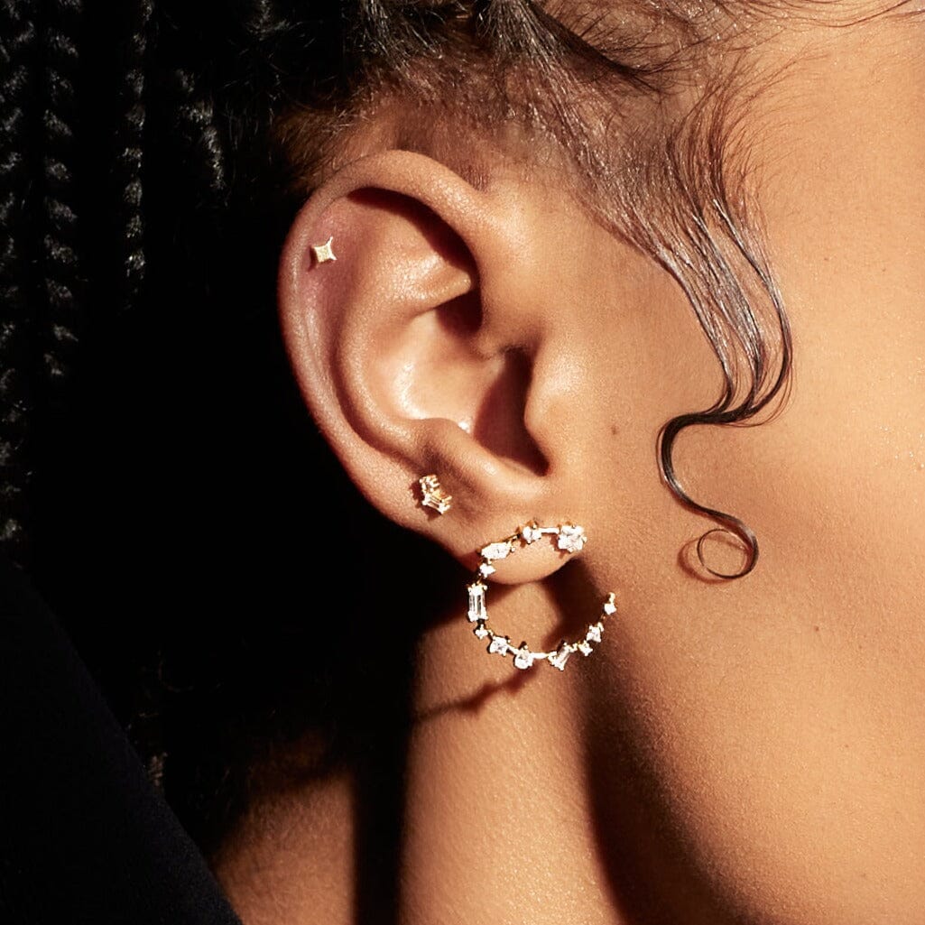 Pierre x Étoile Barre Nébuleuse Bijoux