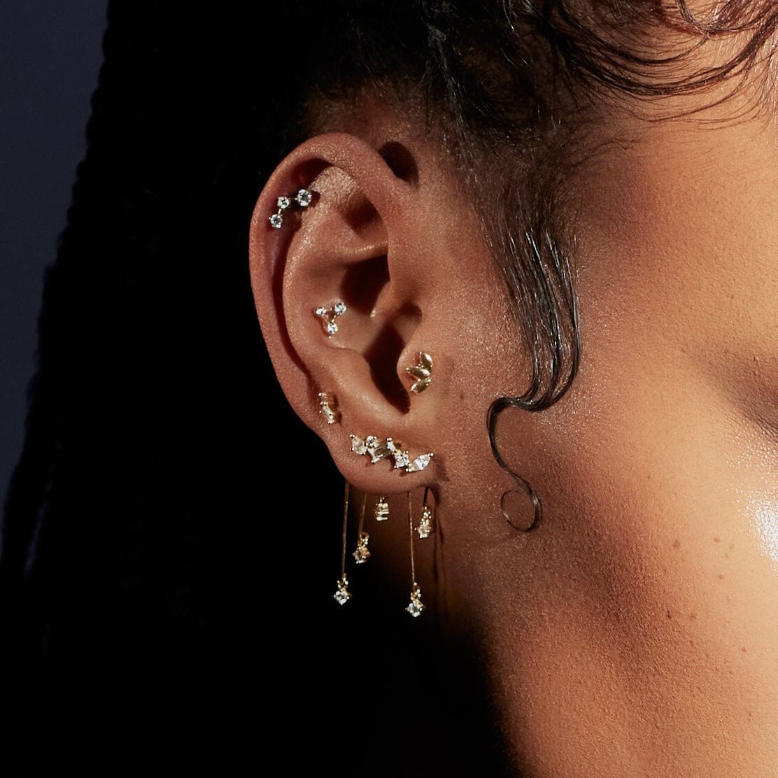 Orion Titane Barre Nébuleuse Bijoux
