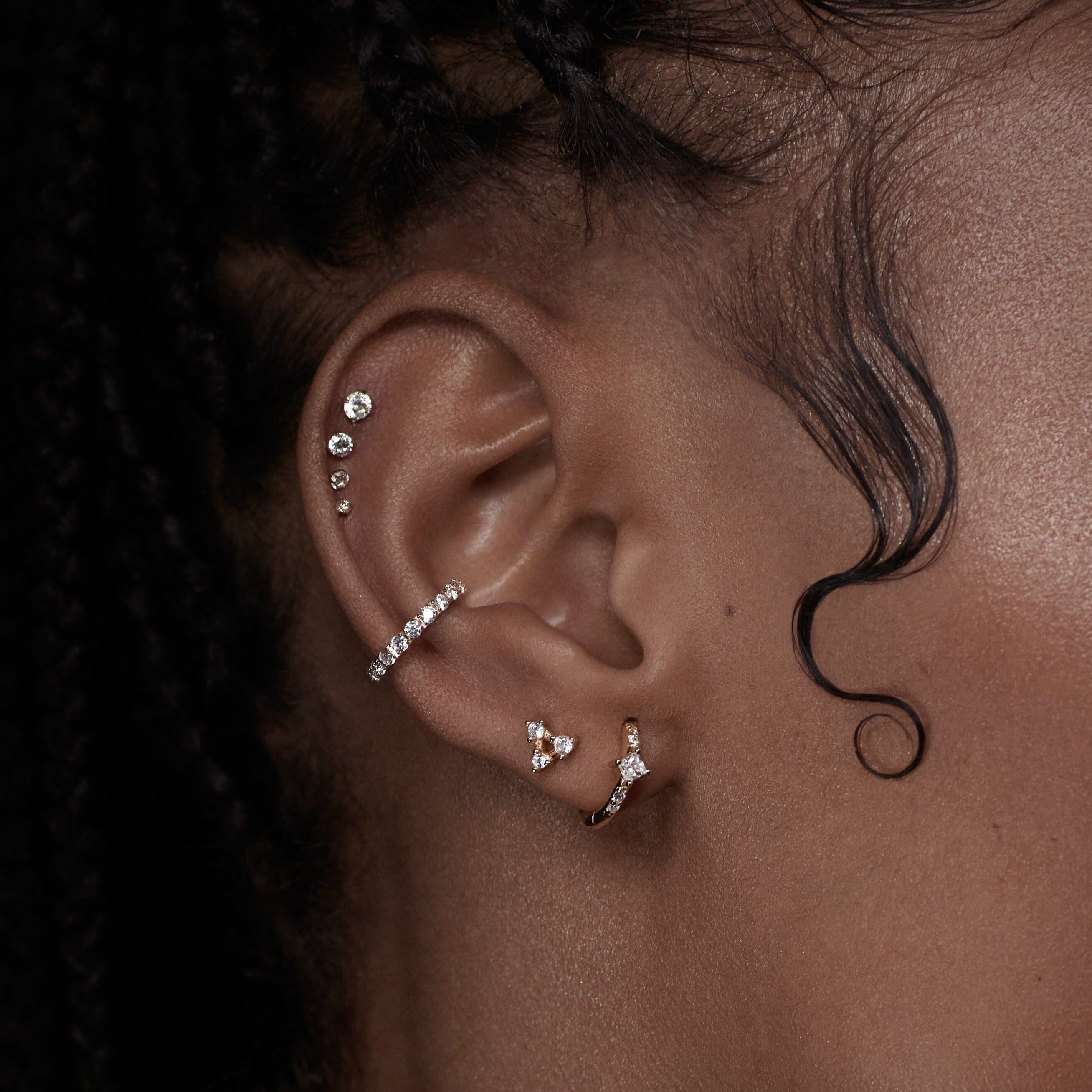 Diana Titane Anneau Nébuleuse Bijoux