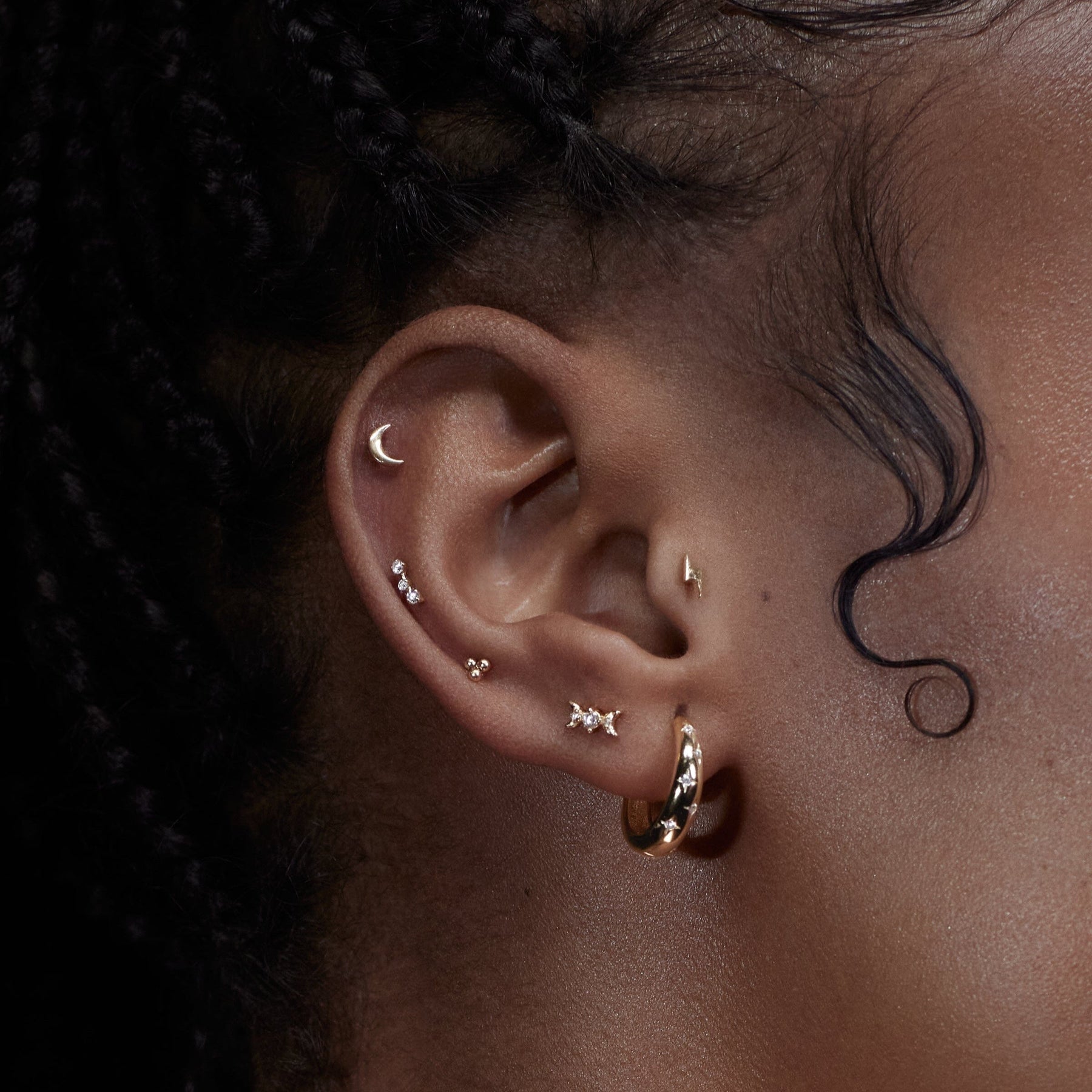 Mini Orion x Éclair Barre Nébuleuse Bijoux