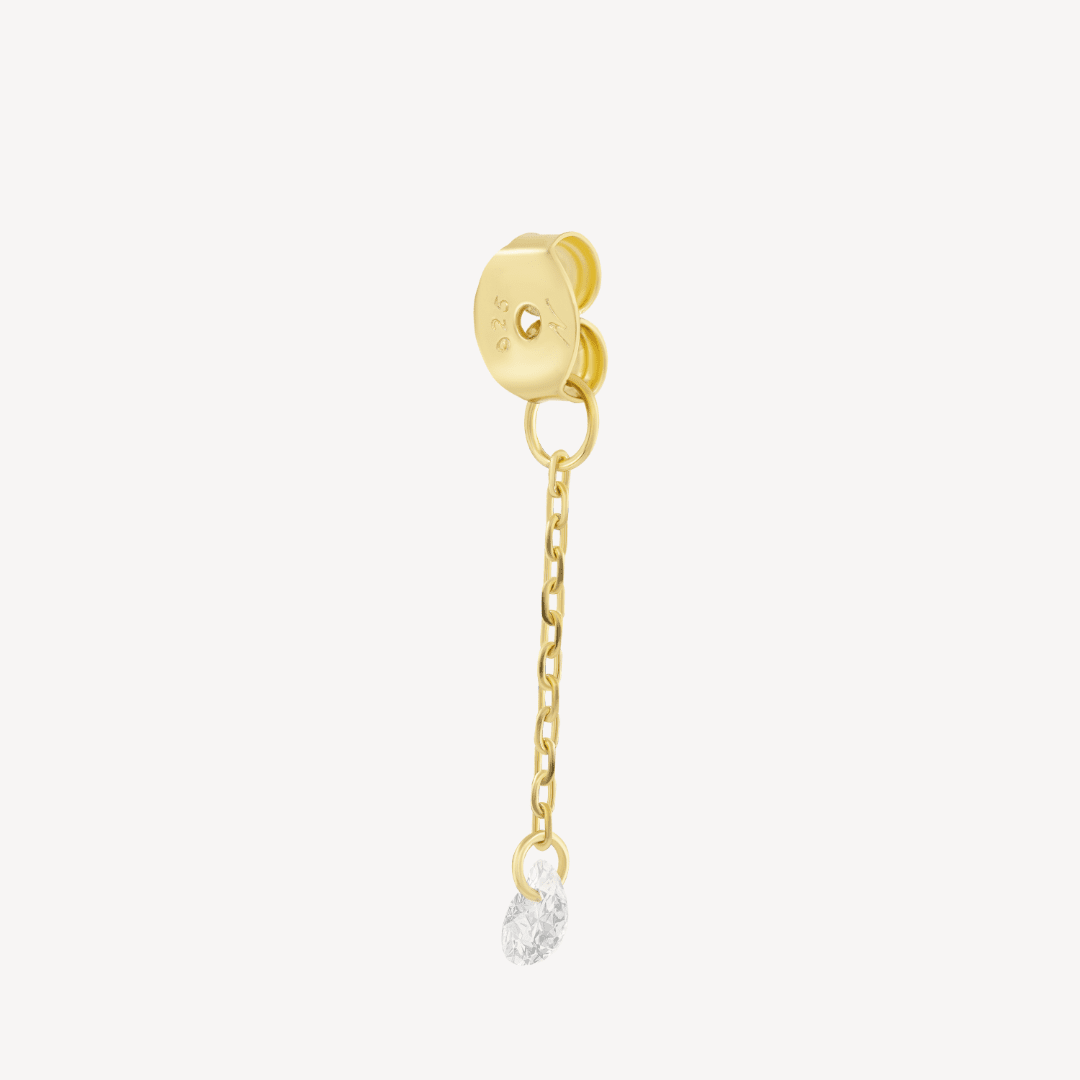 Fermoir Goutte Nébuleuse Bijoux Or