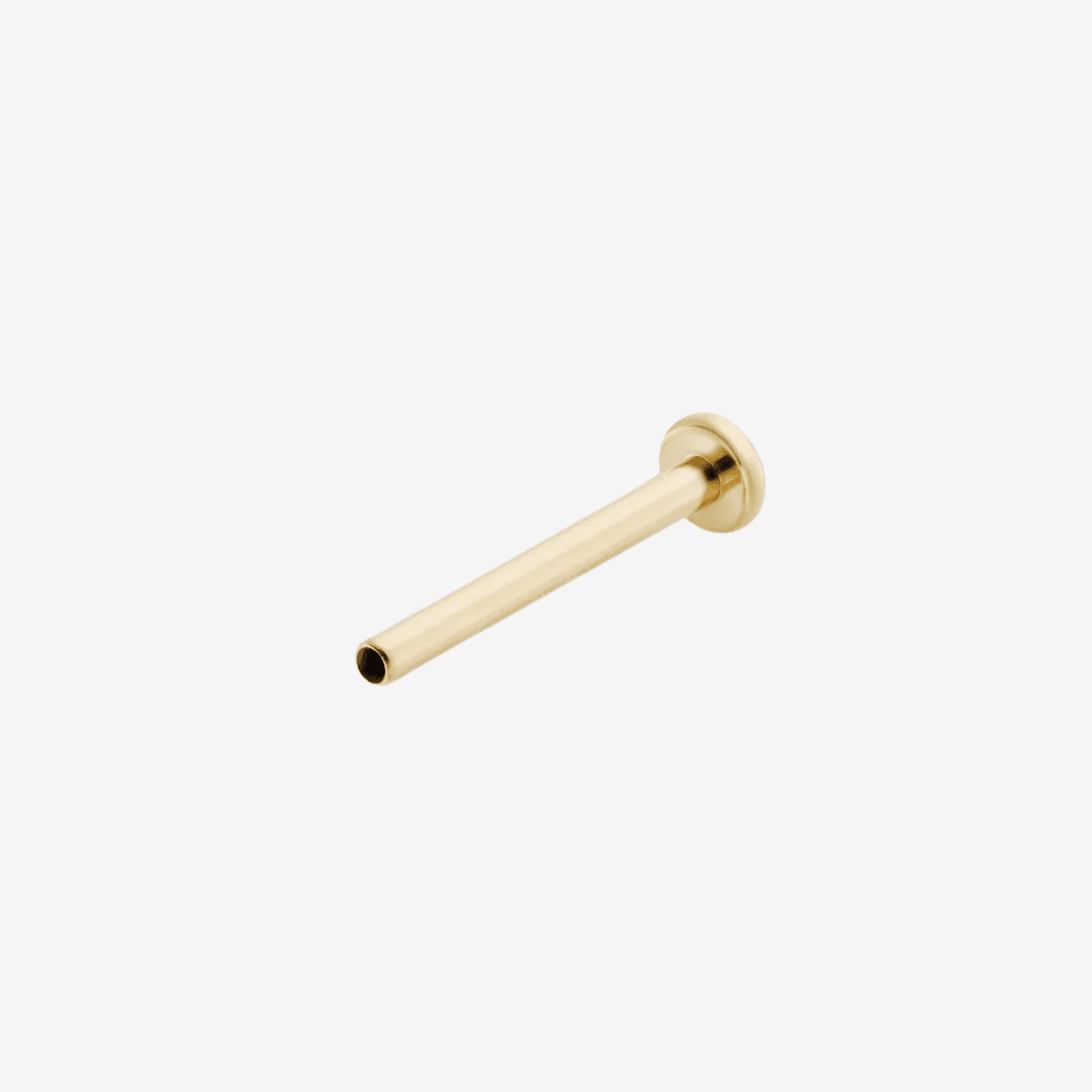 Barre labret 10mm Barre Nébuleuse Bijoux Or