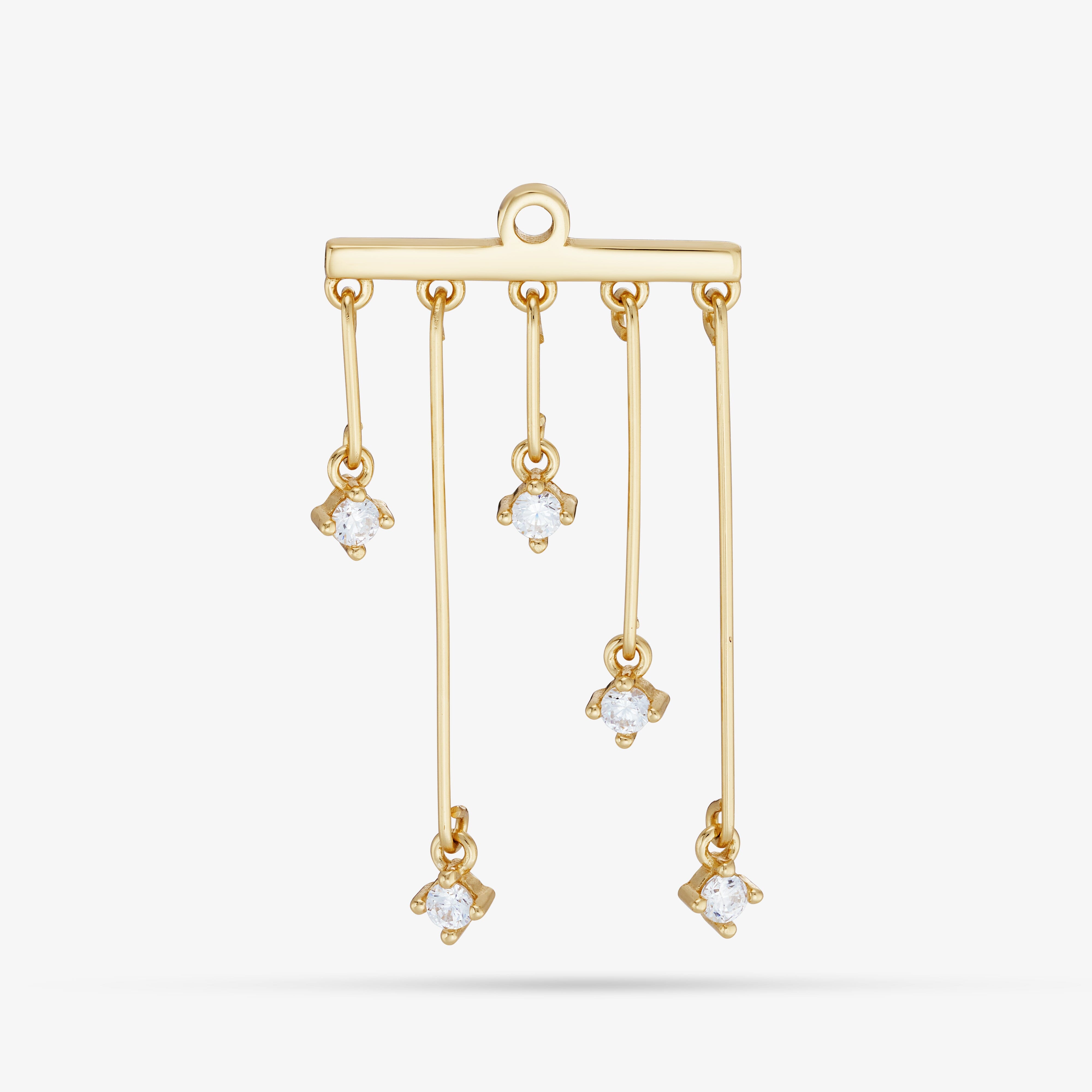 Pluie d'Étoiles Charm Nébuleuse Or