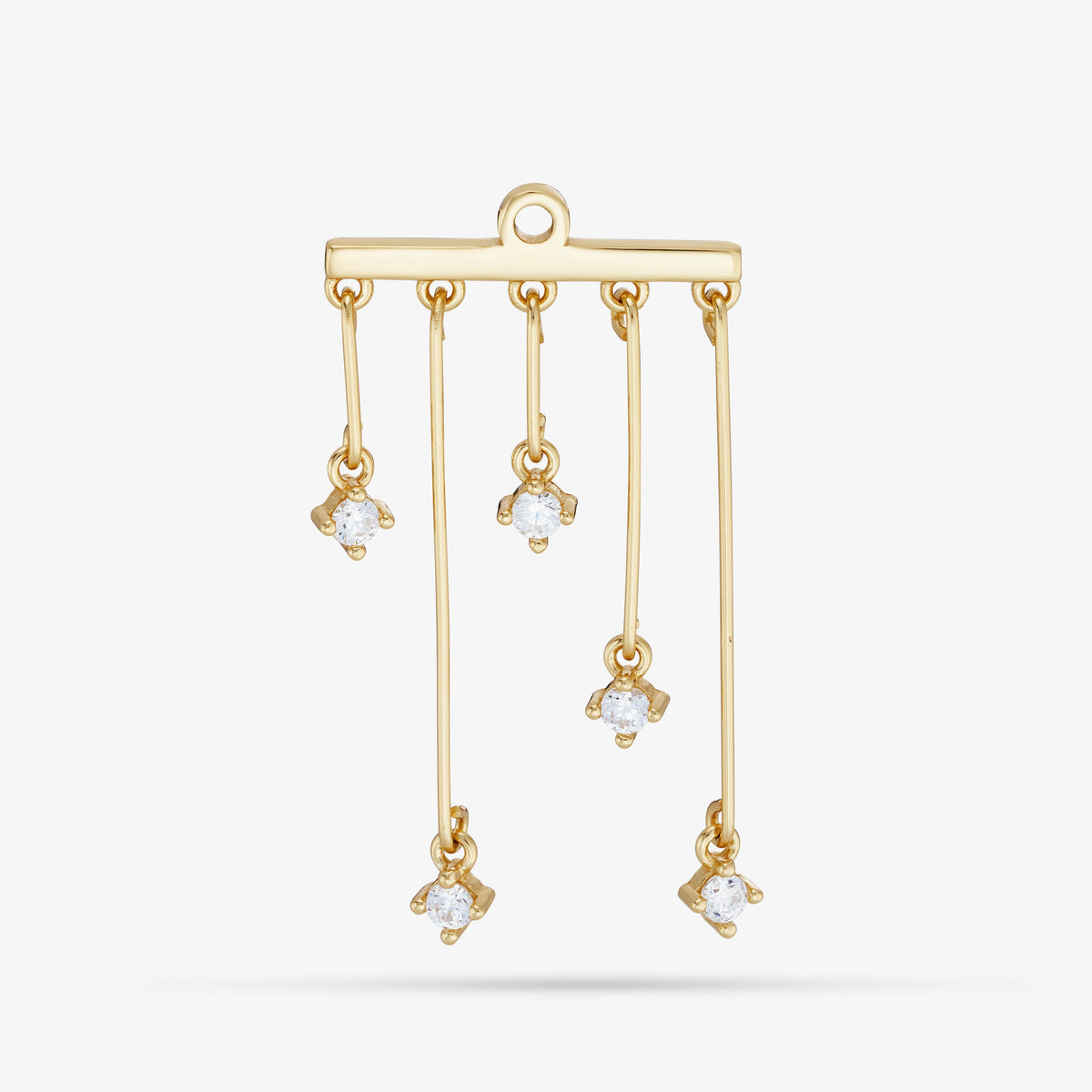 Pluie d'Étoiles Charm Nébuleuse Or