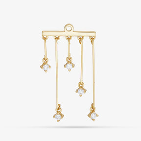 Pluie d'Étoiles Charm Nébuleuse Or