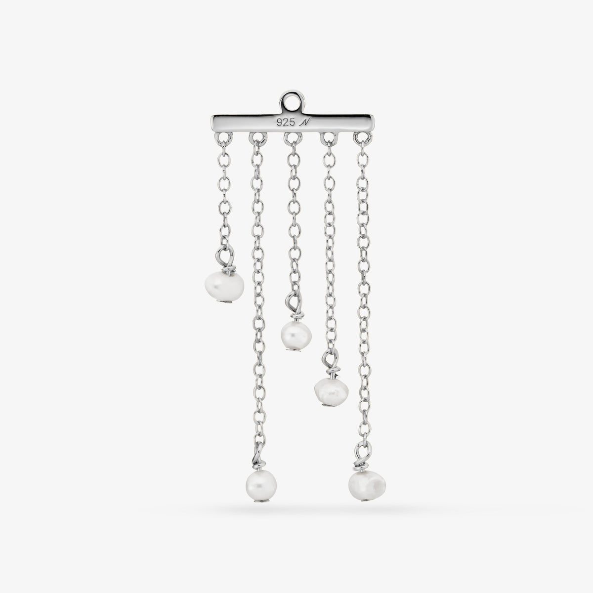 Pluie Pearl Charm Nébuleuse Bijoux Argent