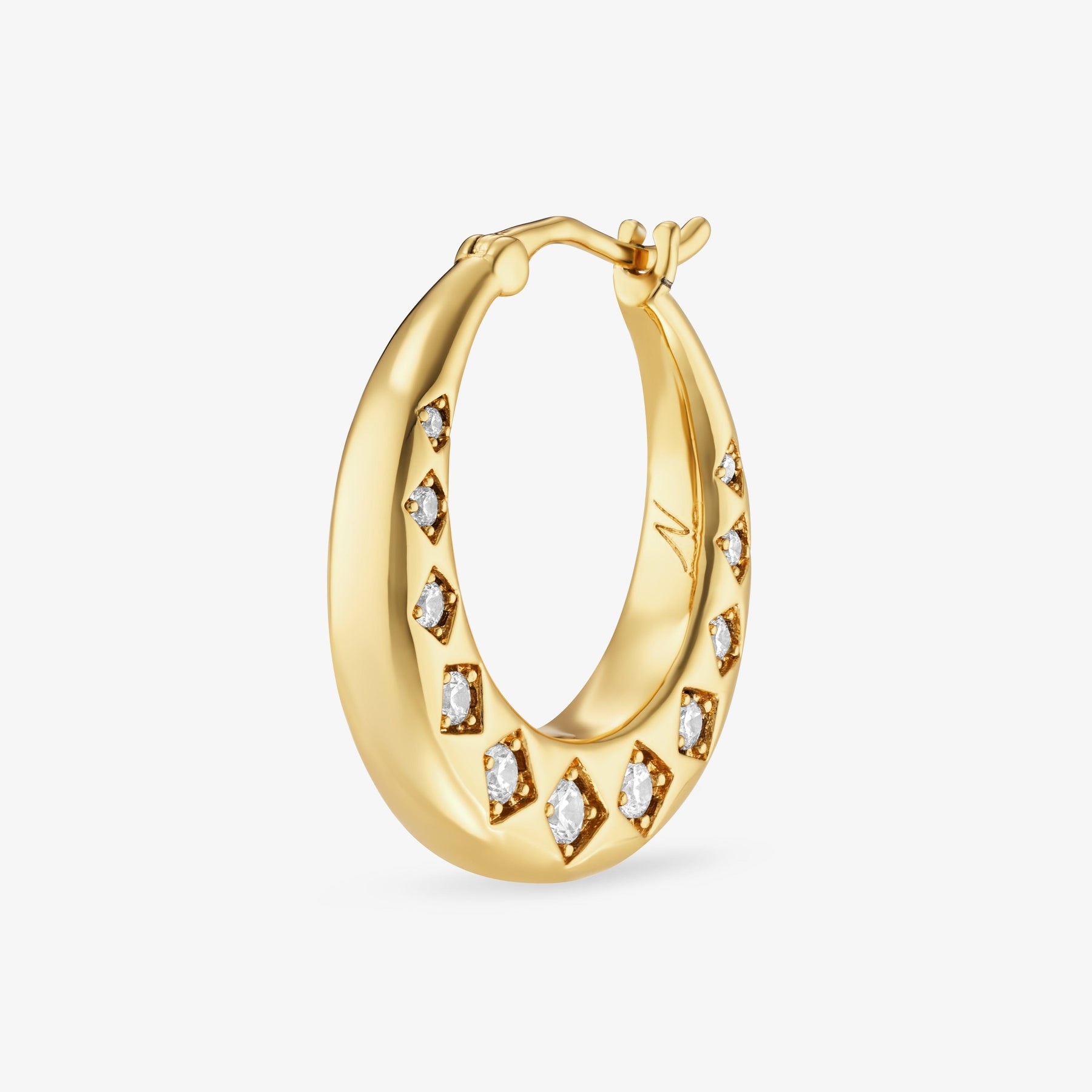 Clair de Lune Créole Nébuleuse Bijoux Or