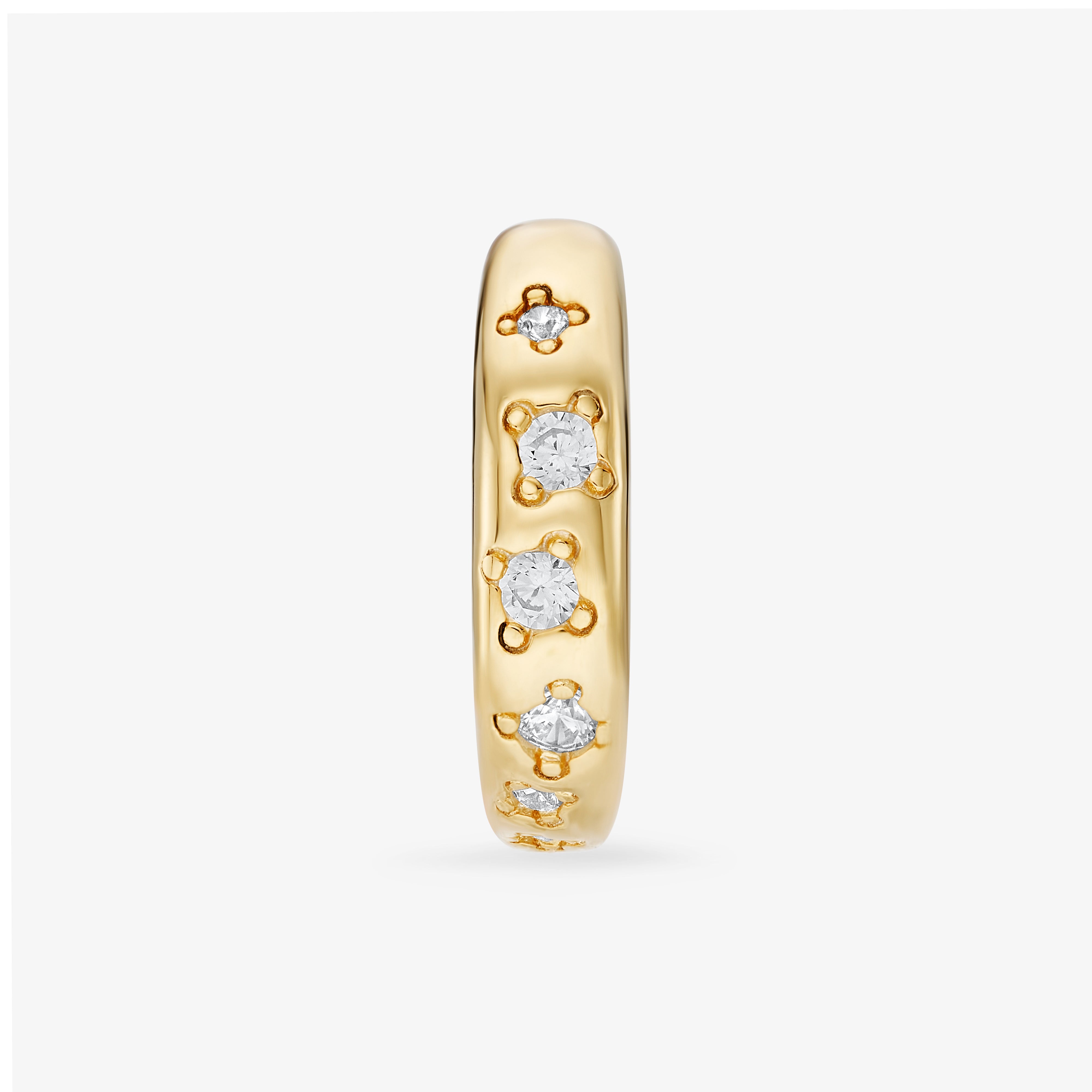 Earcuff Cassiopée Blanc