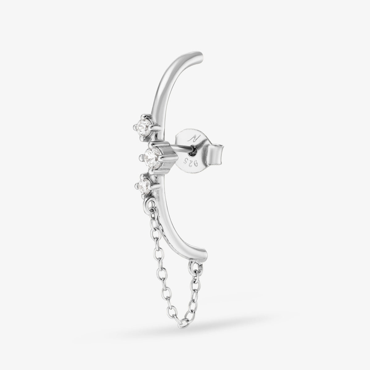 Esmée blanche Puce Nébuleuse Argent