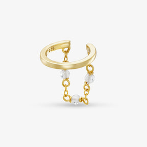 Earcuff Goutte Faux piercing Nébuleuse Bijoux Or