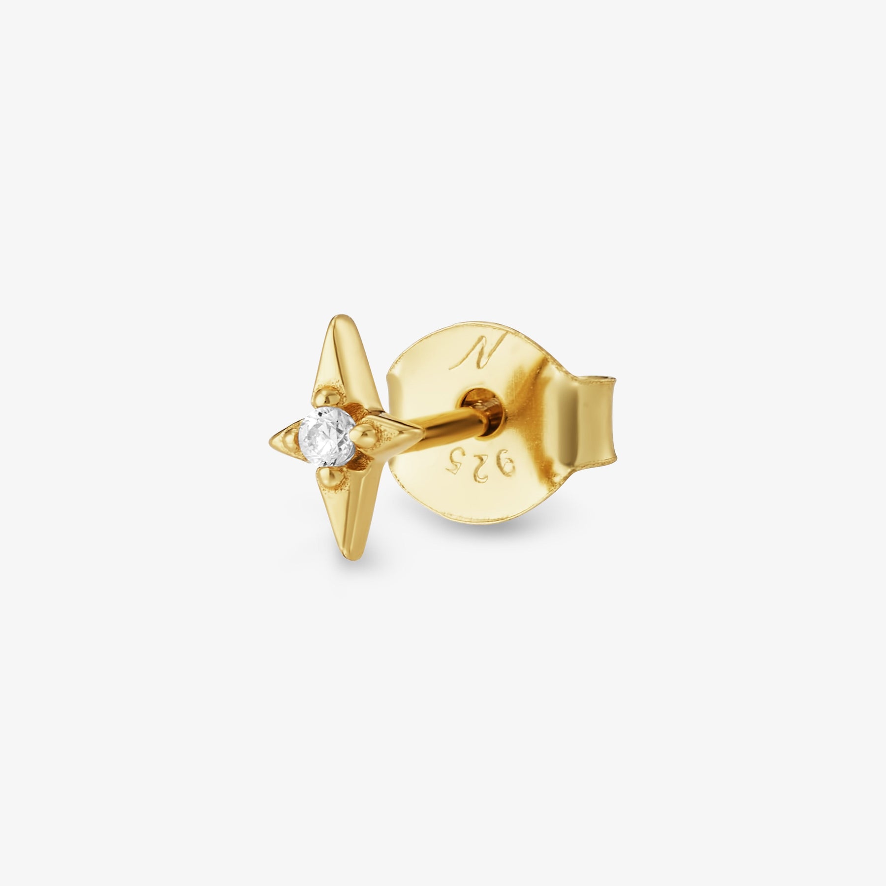 Belle Étoile Blanche Puce Nébuleuse Bijoux