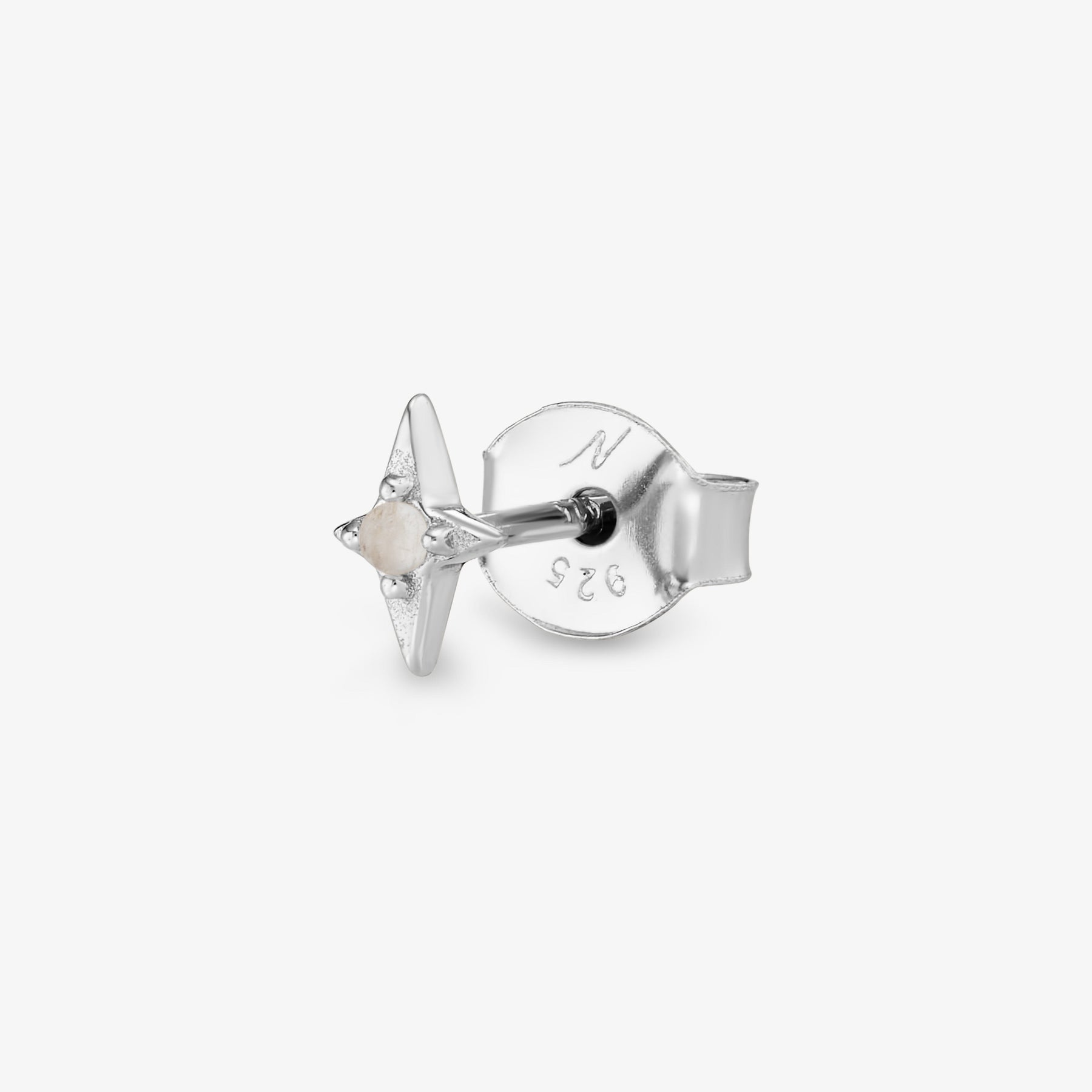 Belle Étoile Pierre de Lune Puce Nébuleuse Bijoux
