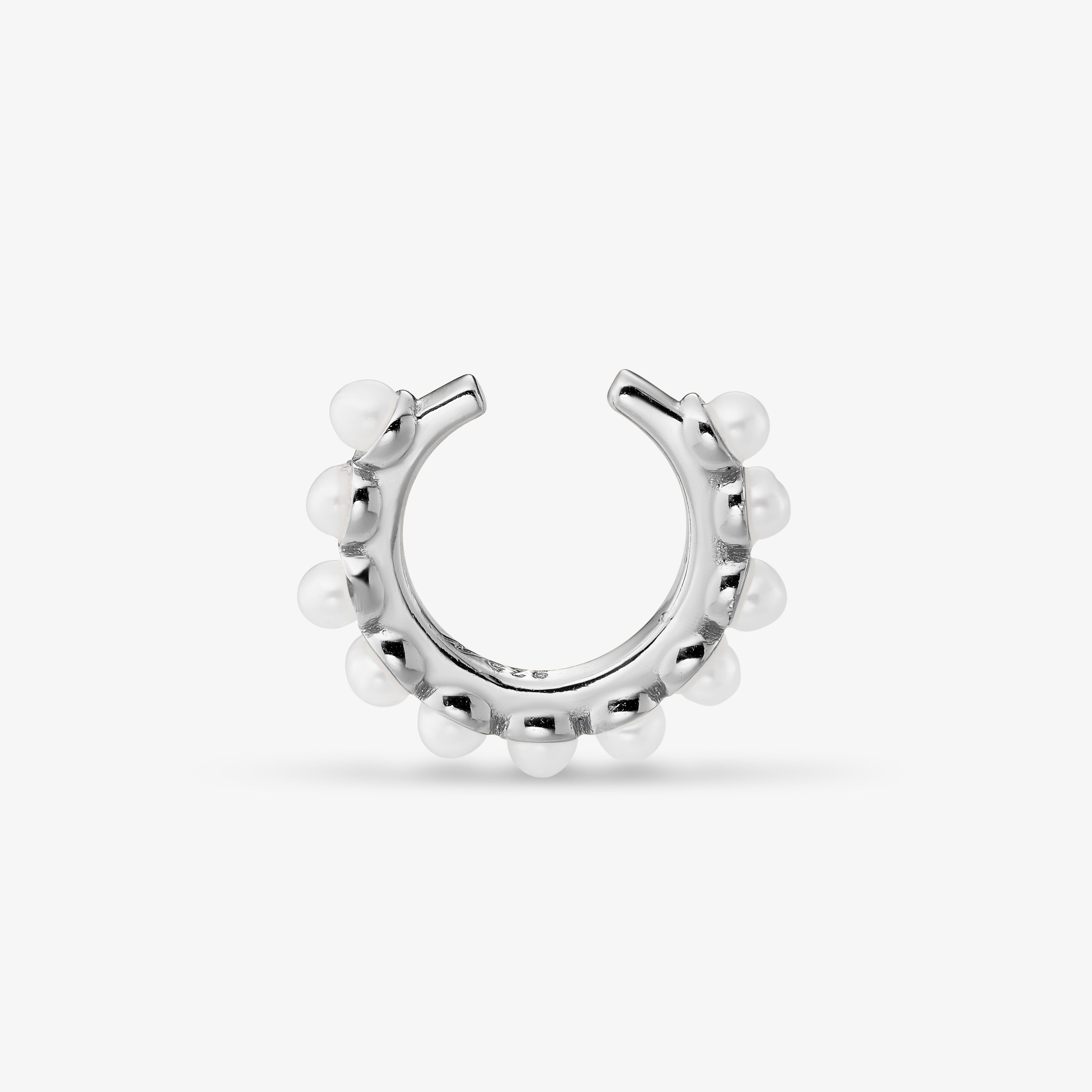 Earcuff Pearl Faux piercing Nébuleuse Bijoux