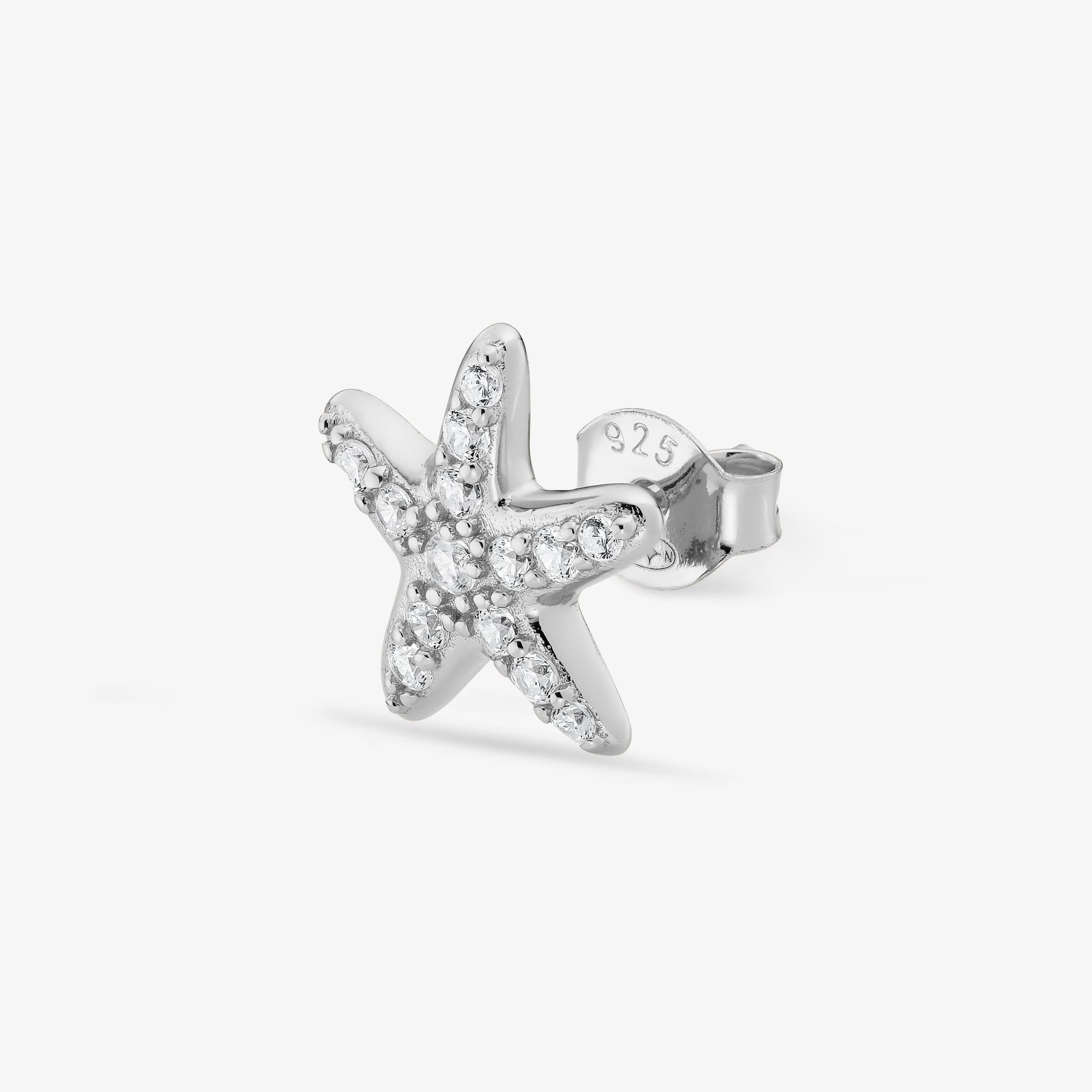 Petite Ariel Puce Nébuleuse Bijoux Argent