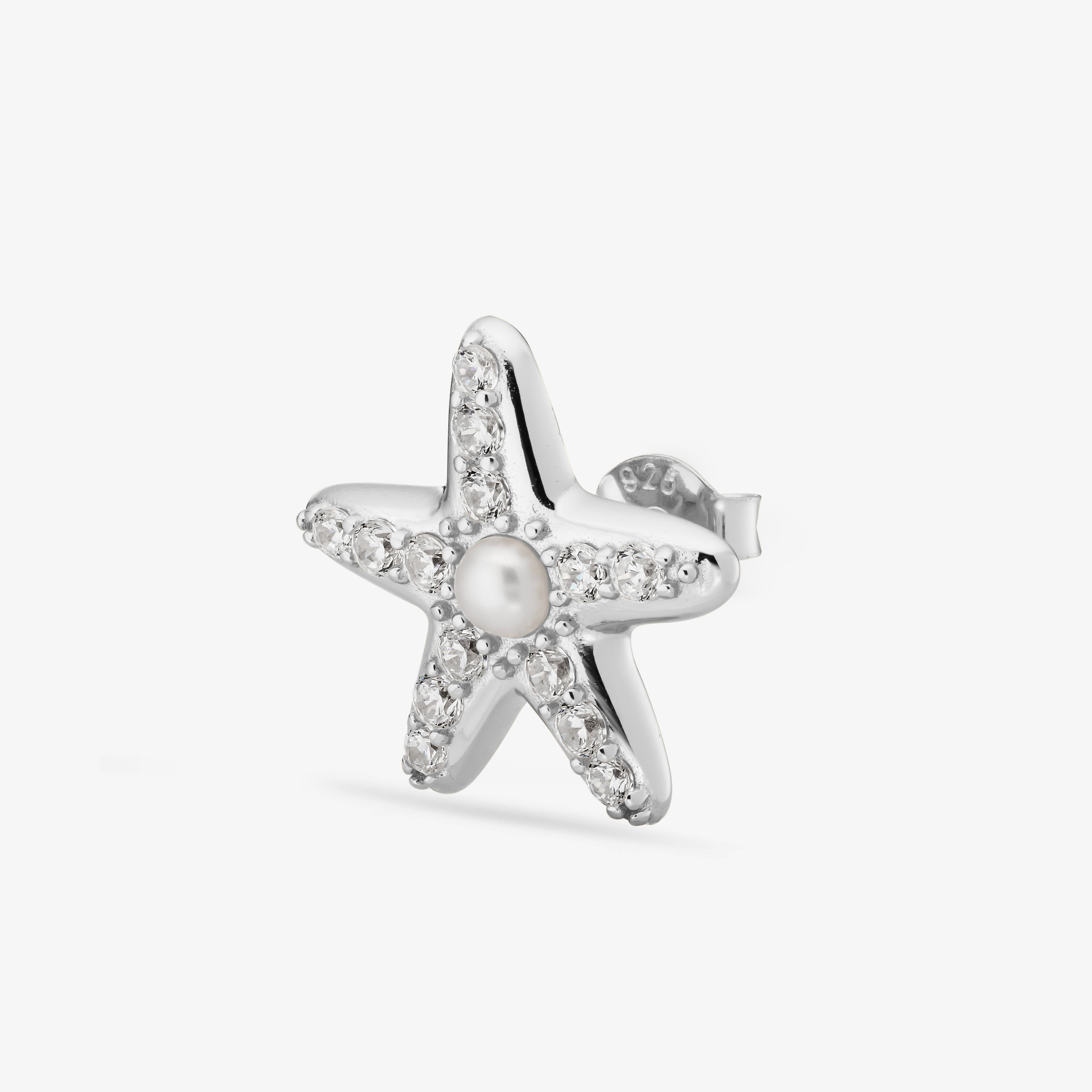 Grande Ariel Puce Nébuleuse Bijoux Argent