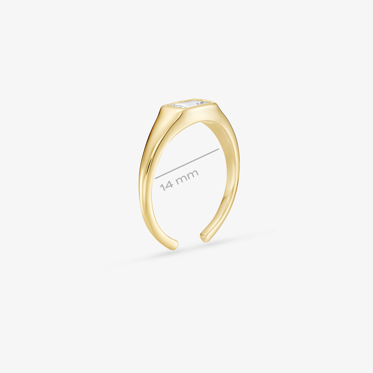 Mini bague Notte blanche