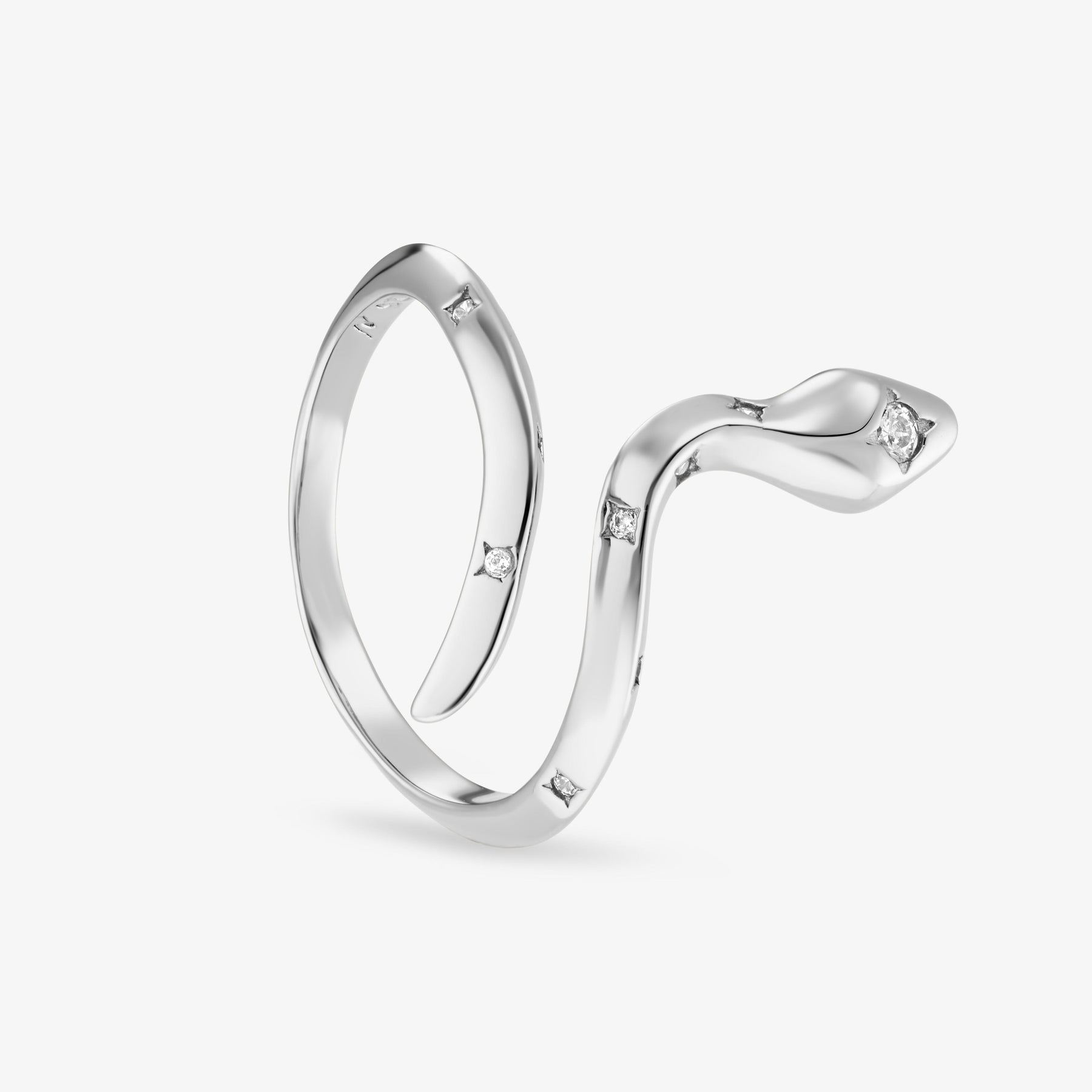 Bague Naja Blanche Bague Nébuleuse