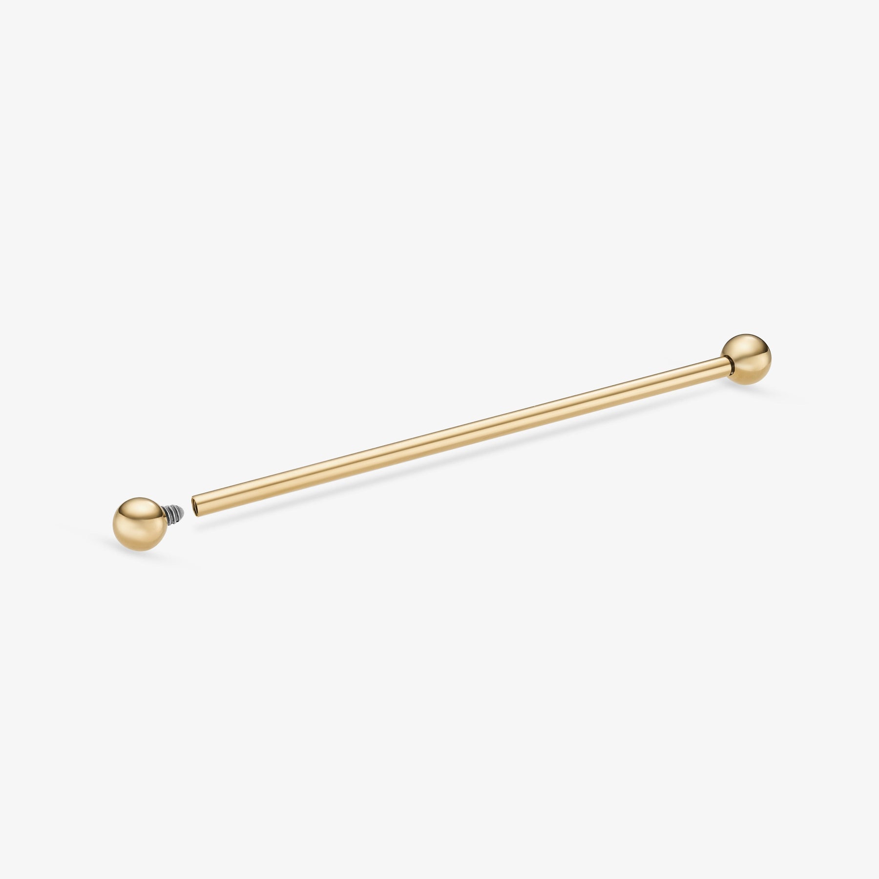 Industriel - Basic Barre Nébuleuse Bijoux Or