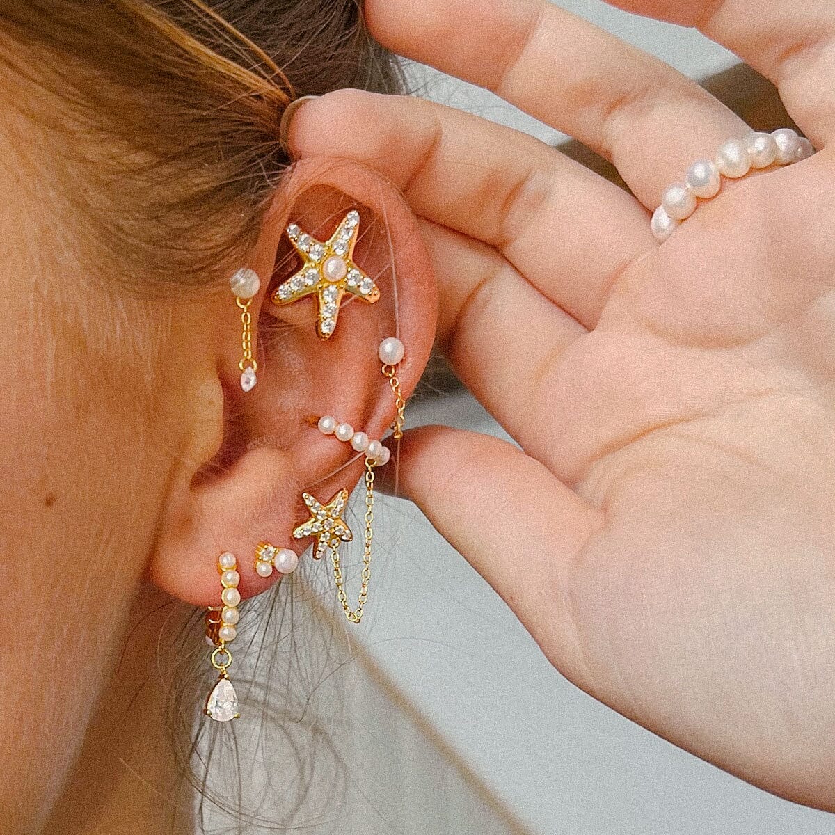 Aquarine Puce Nébuleuse Bijoux