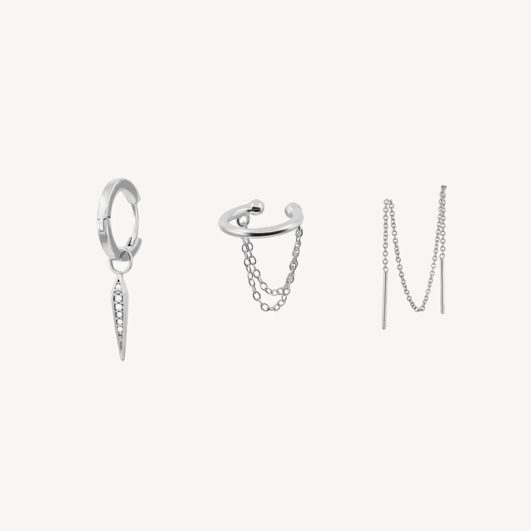 Julianne Chaine Composition Nébuleuse Bijoux Argent