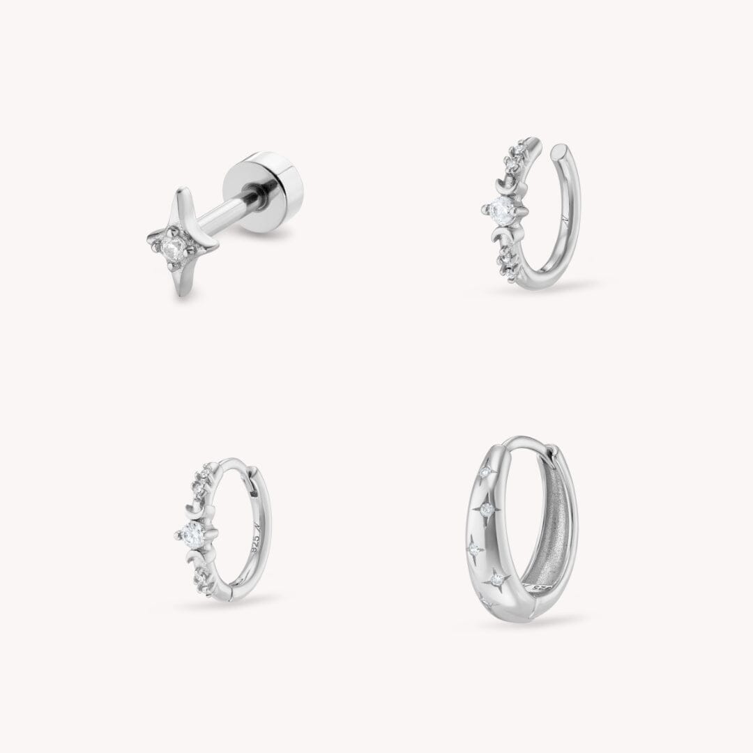 Mystique Composition Nébuleuse Bijoux Argent