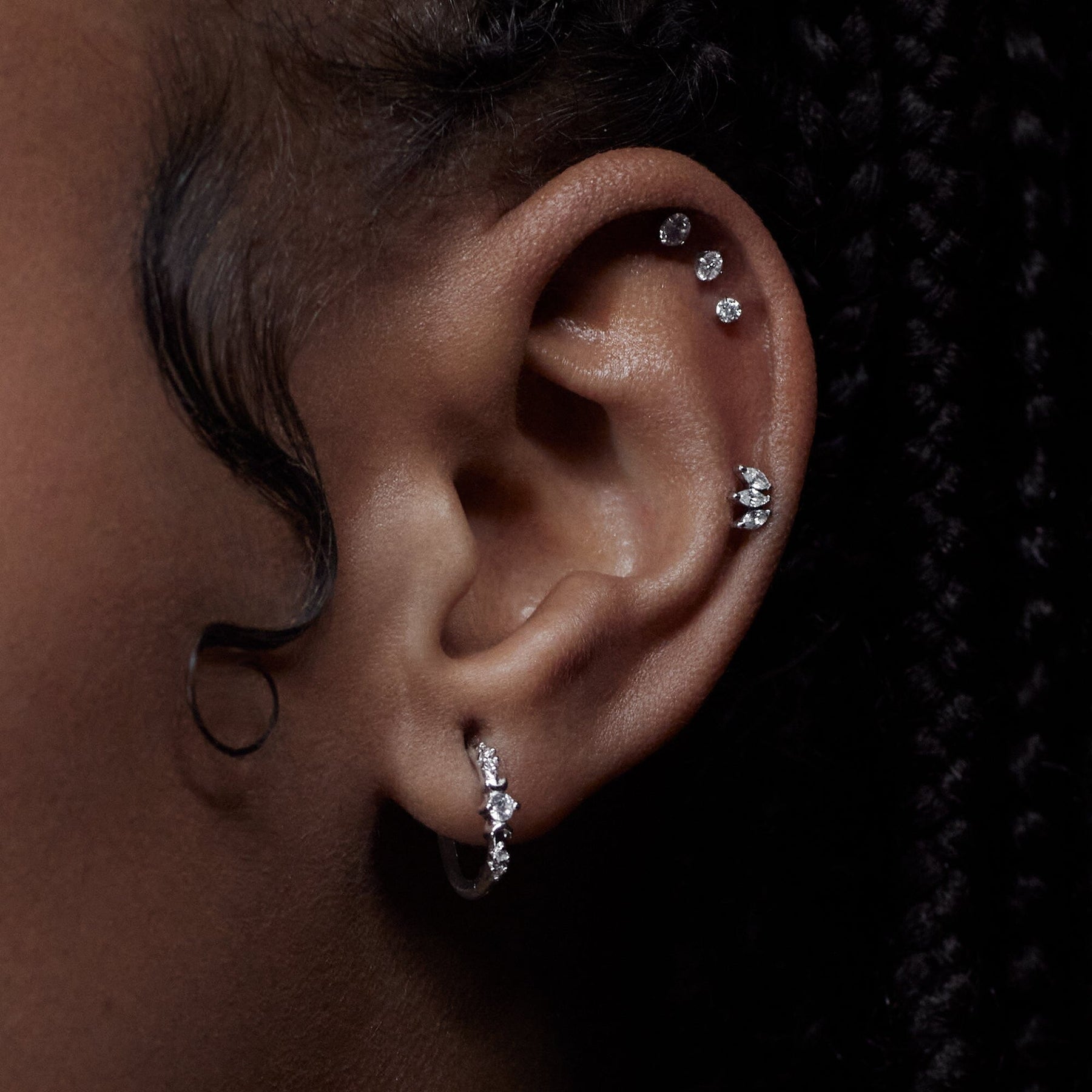 Pierre x Étoile Barre Nébuleuse Bijoux