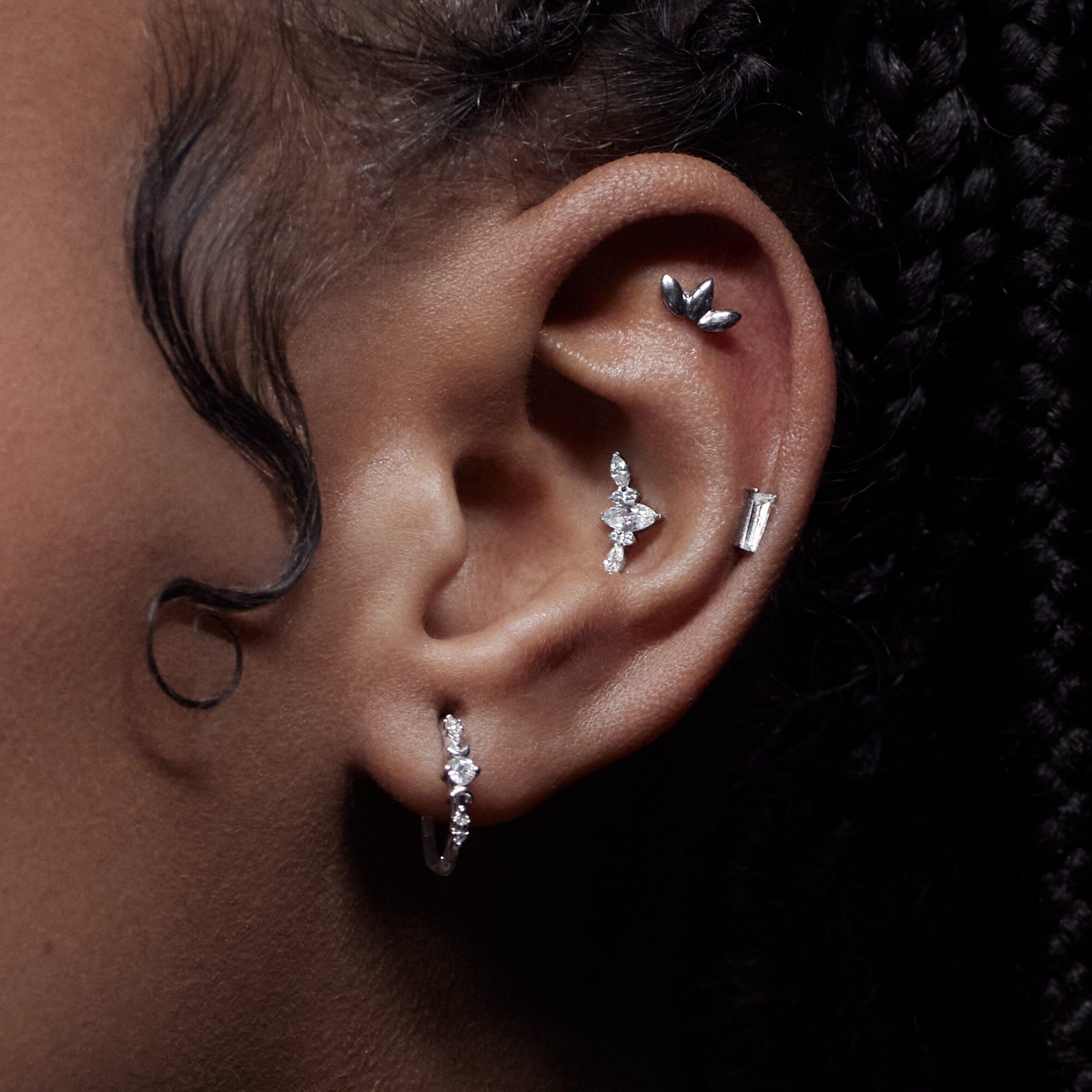 Trapèze x Marquise Barre Nébuleuse Bijoux