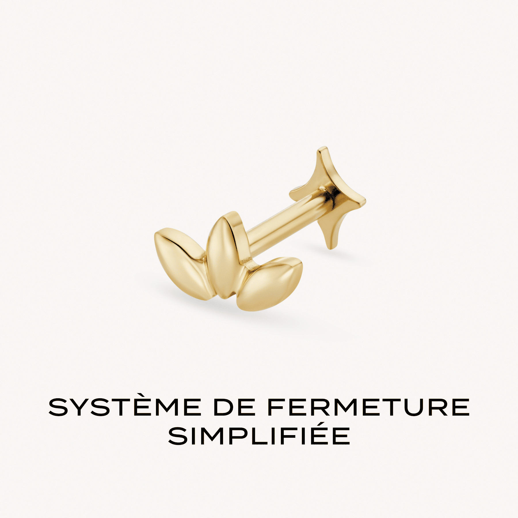 Muse Titane Barre Nébuleuse Bijoux