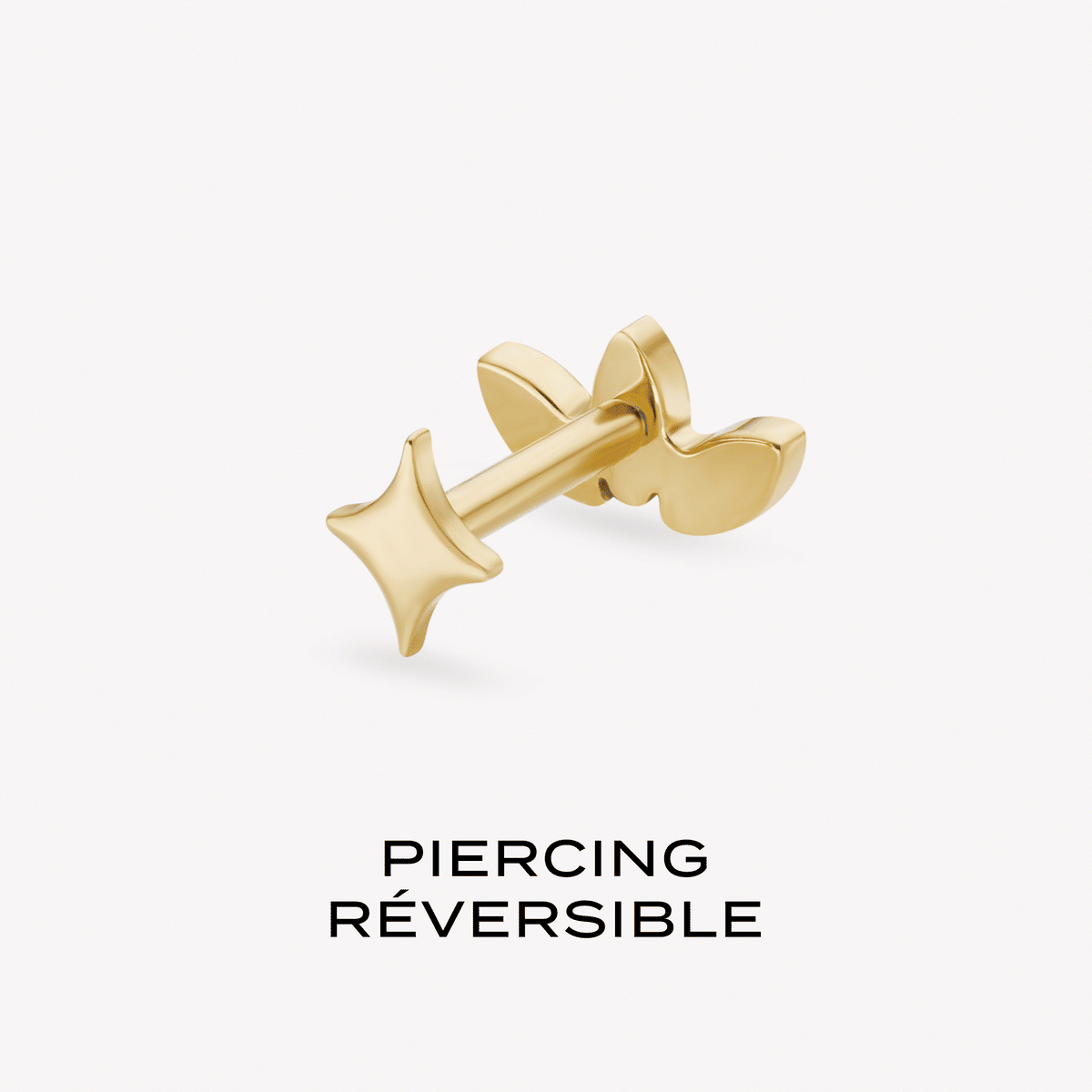 Muse Titane Barre Nébuleuse Bijoux