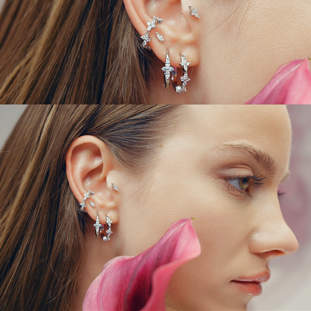 Earcuff Floraison