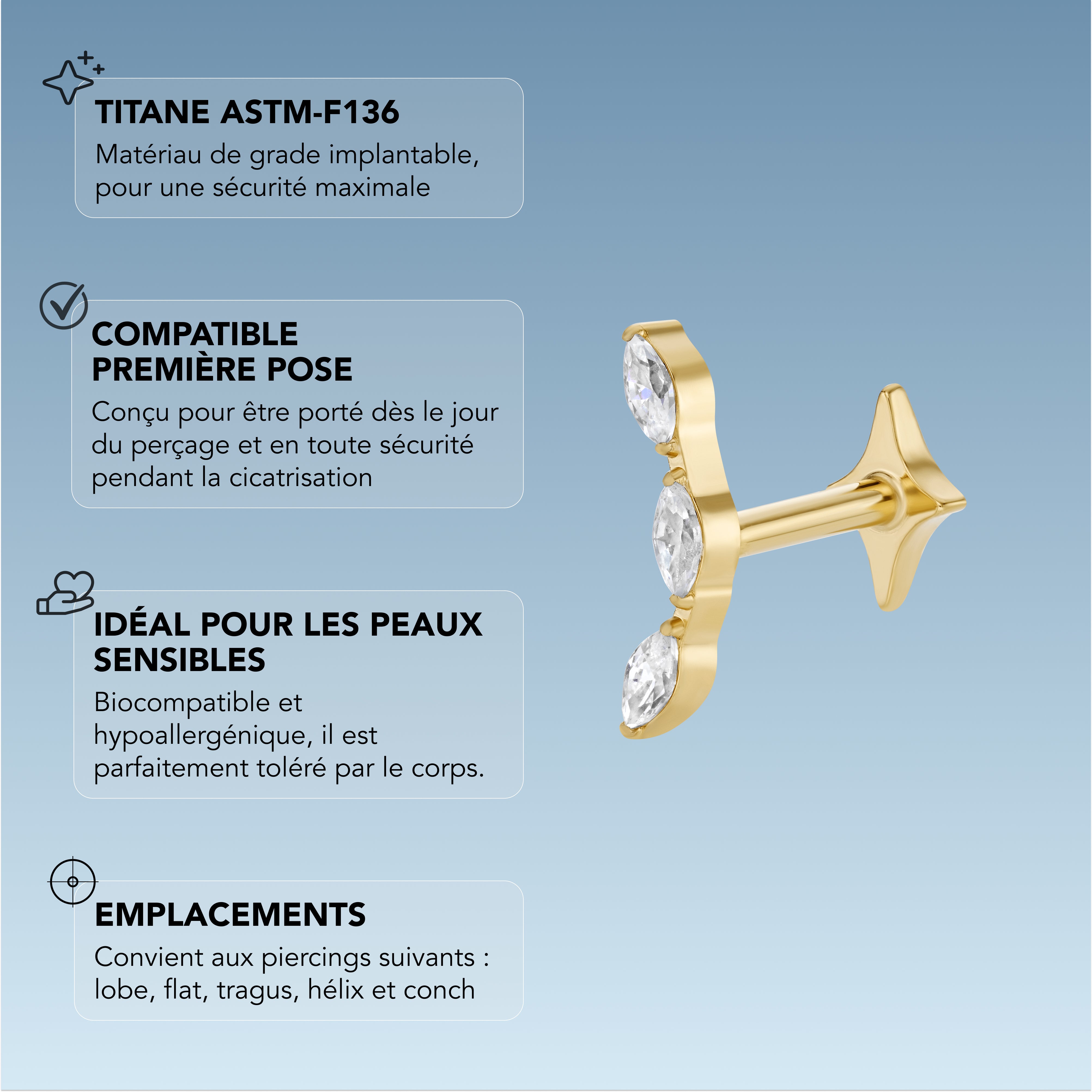 Féline Blanche Titane