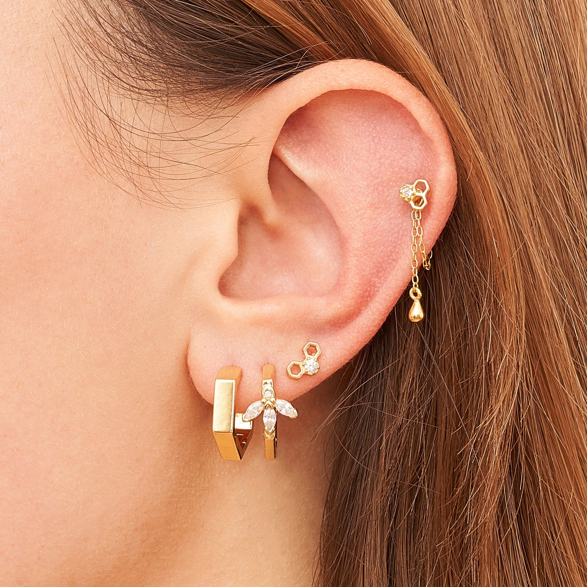 Chaîne Miellée Charm Nébuleuse