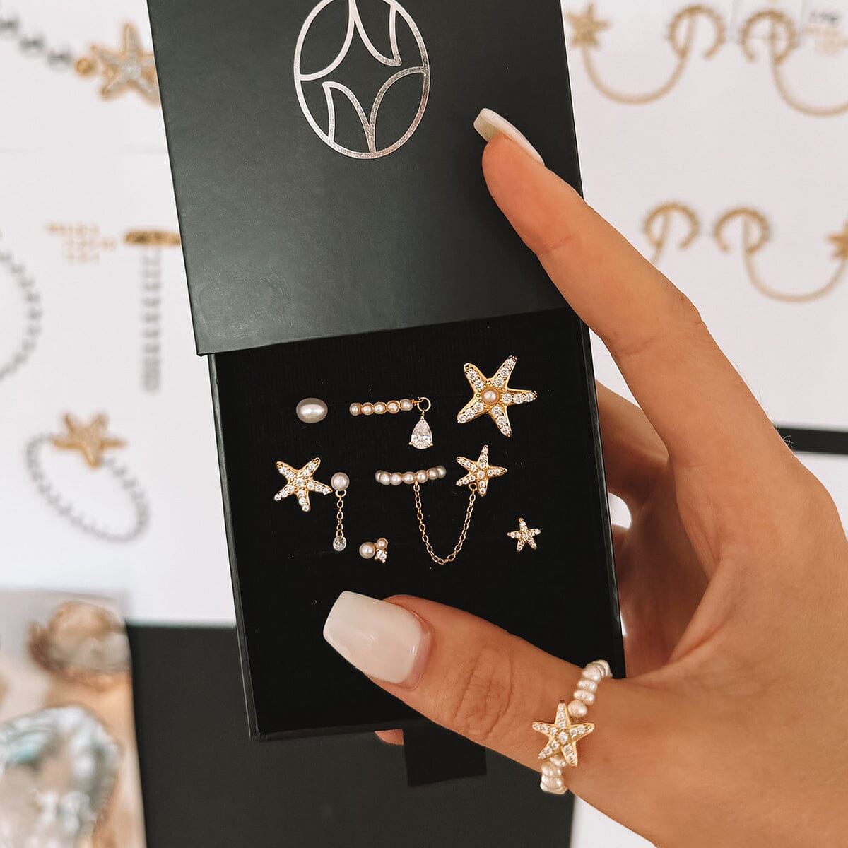 Piercing Ariel Barre Nébuleuse Bijoux