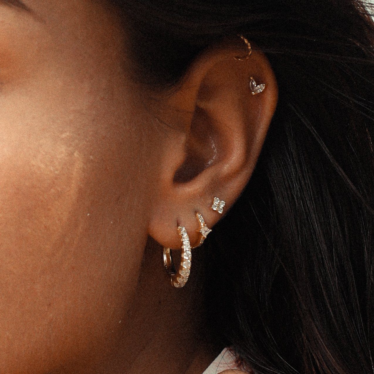 Nina Boucles d'oreilles Nébuleuse