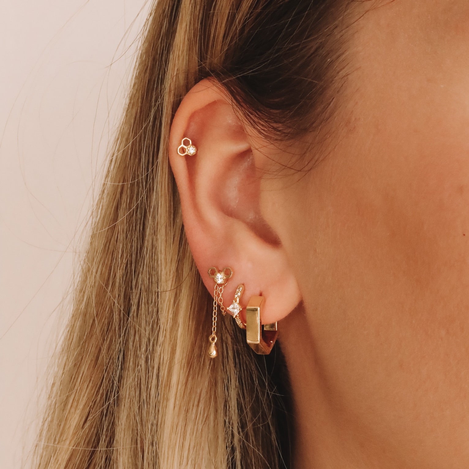 Propolis Boucles d'oreilles Nébuleuse