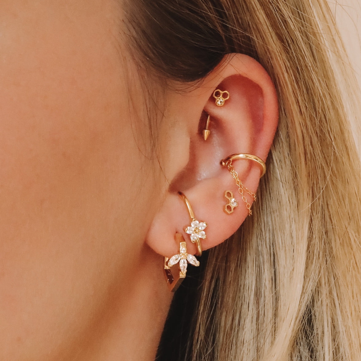 Maya Boucles d'oreilles Nébuleuse