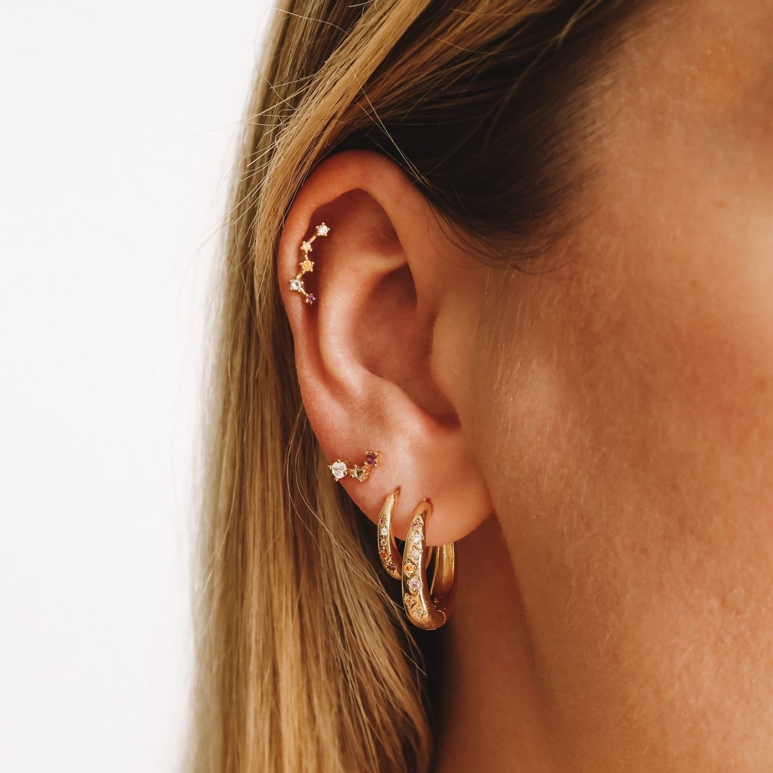 Grande Harmonie Boucles d'oreilles Nébuleuse