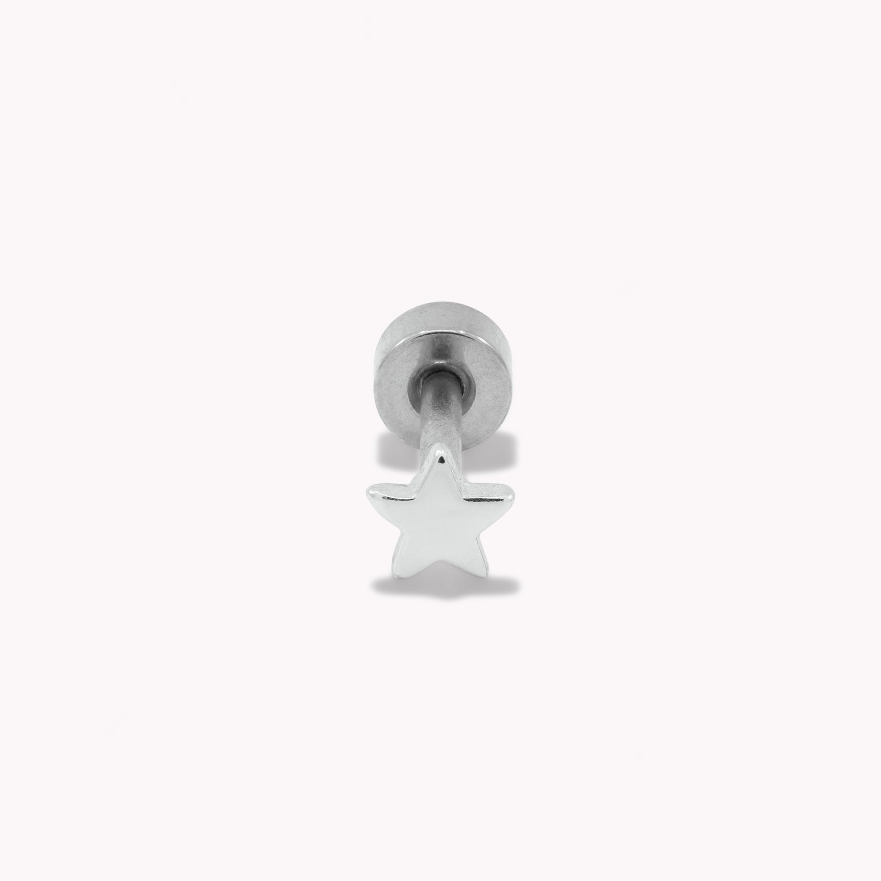 Étoile Piercing Nébuleuse couleur argent