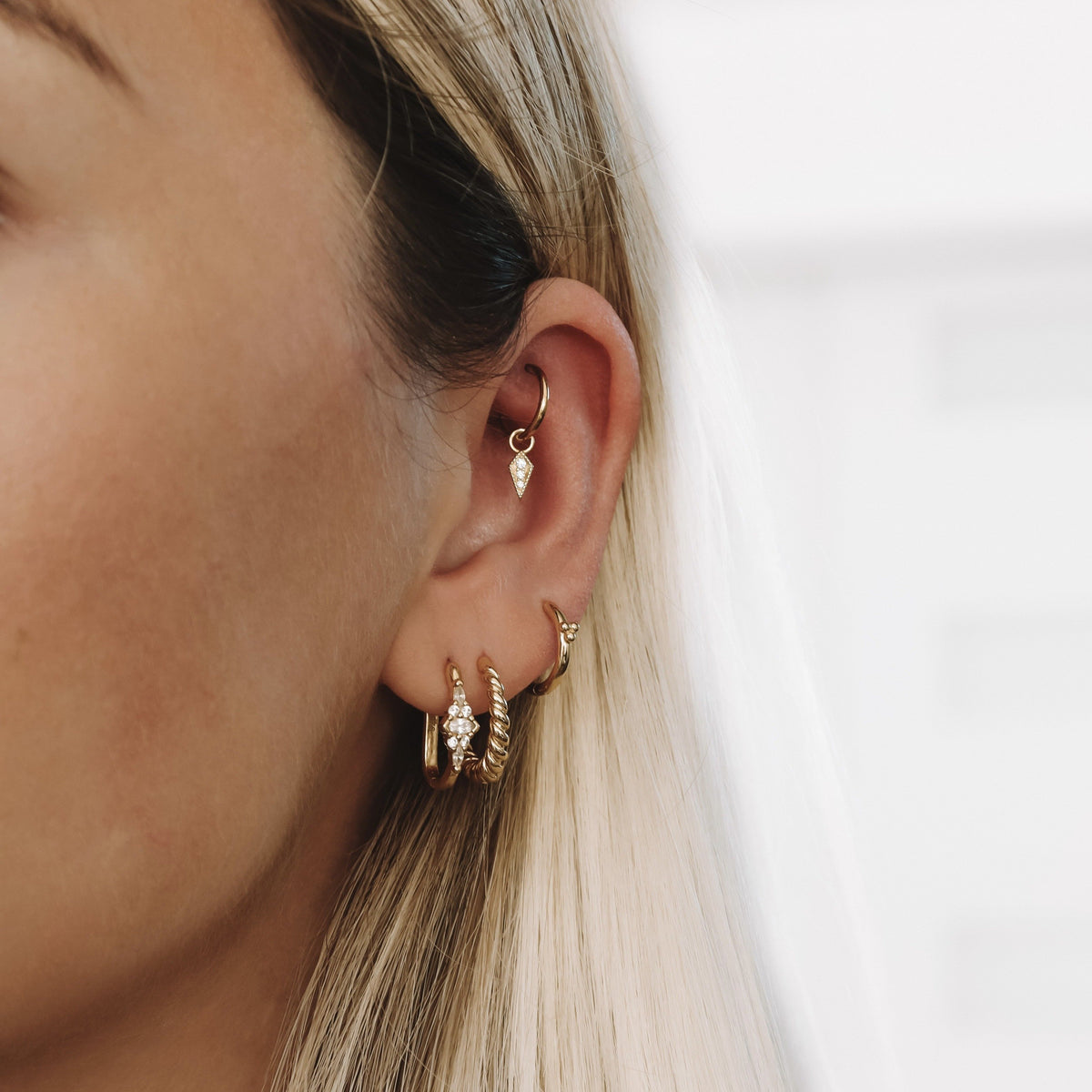 Nino Boucles d'oreilles Nébuleuse