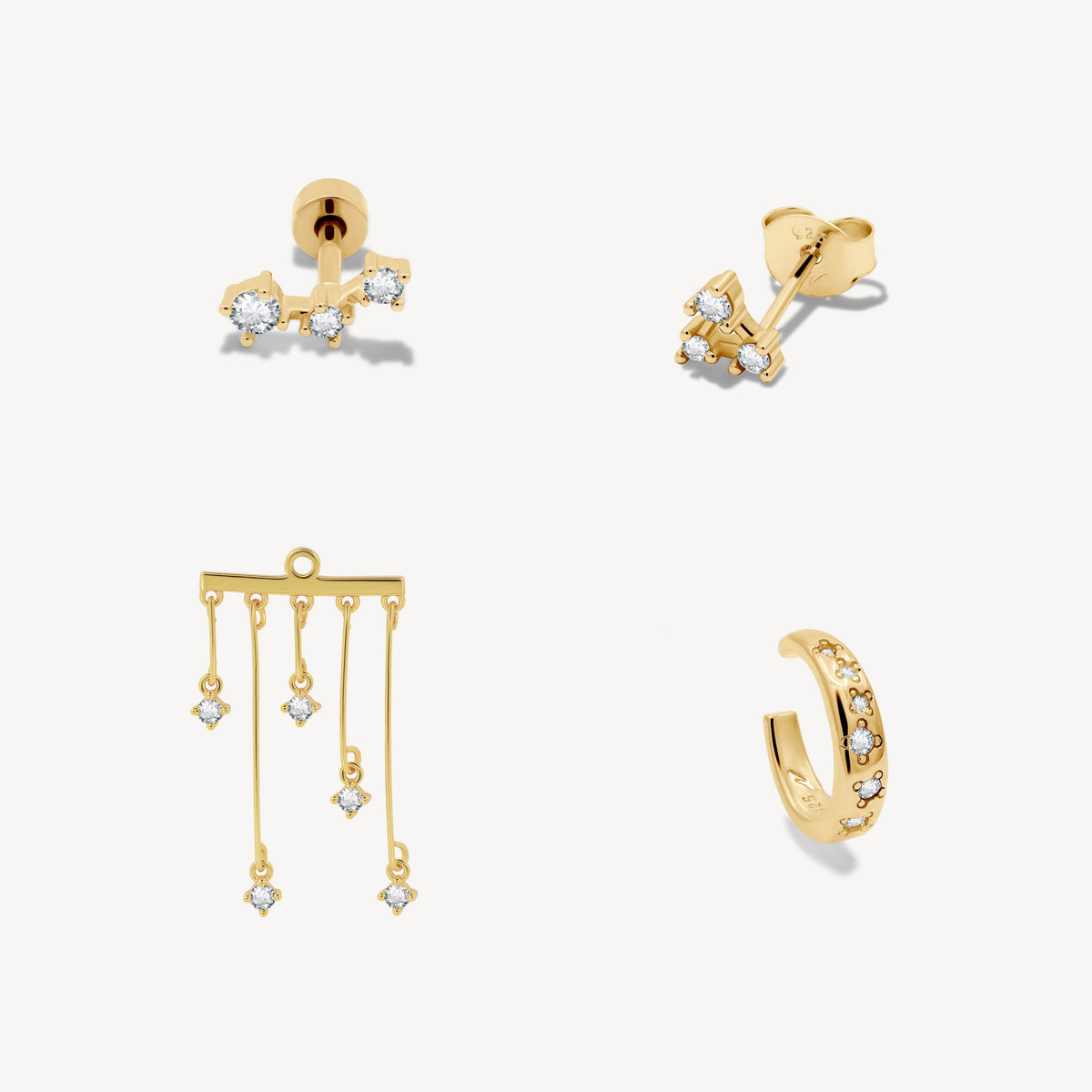 Composition Pluie d'étoile Nébuleuse Bijoux