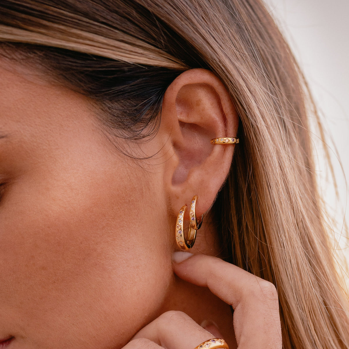 Grande Harmonie Boucles d'oreilles Nébuleuse