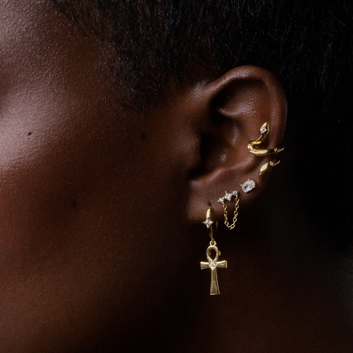 Ankh Composition Nébuleuse Bijoux