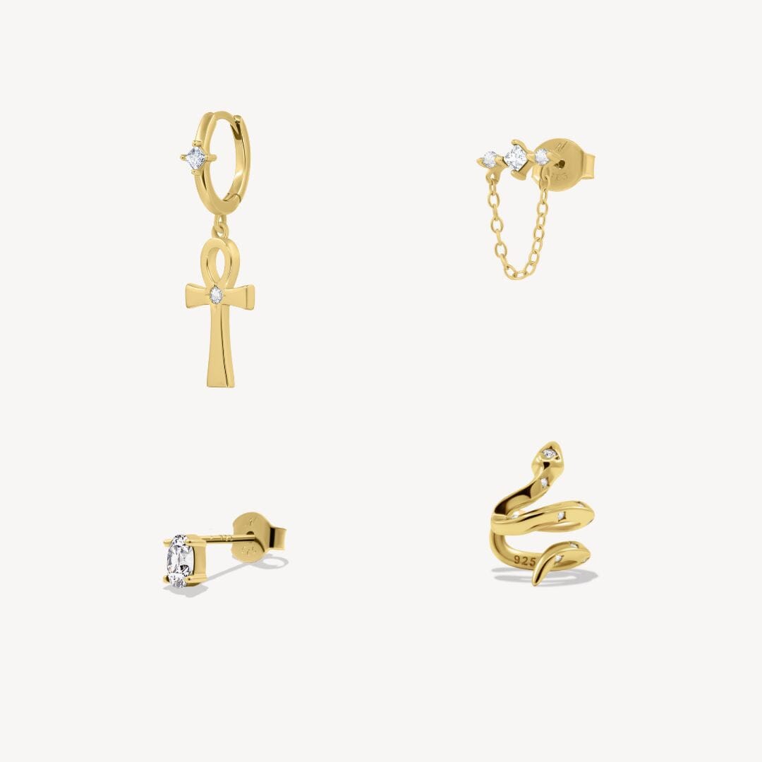 Ankh Composition Nébuleuse Bijoux Or