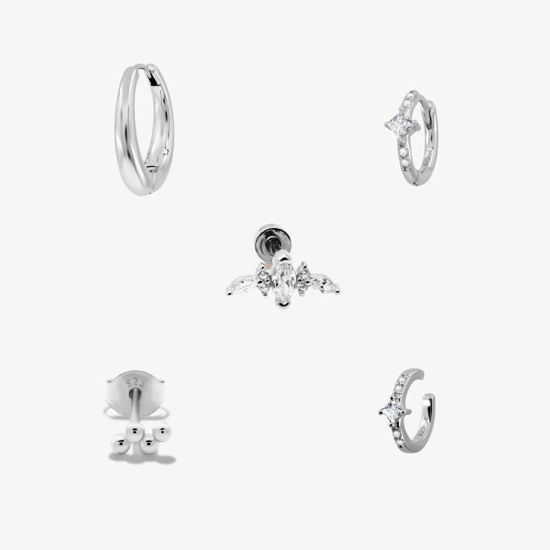 Léonie Composition Nébuleuse Argent