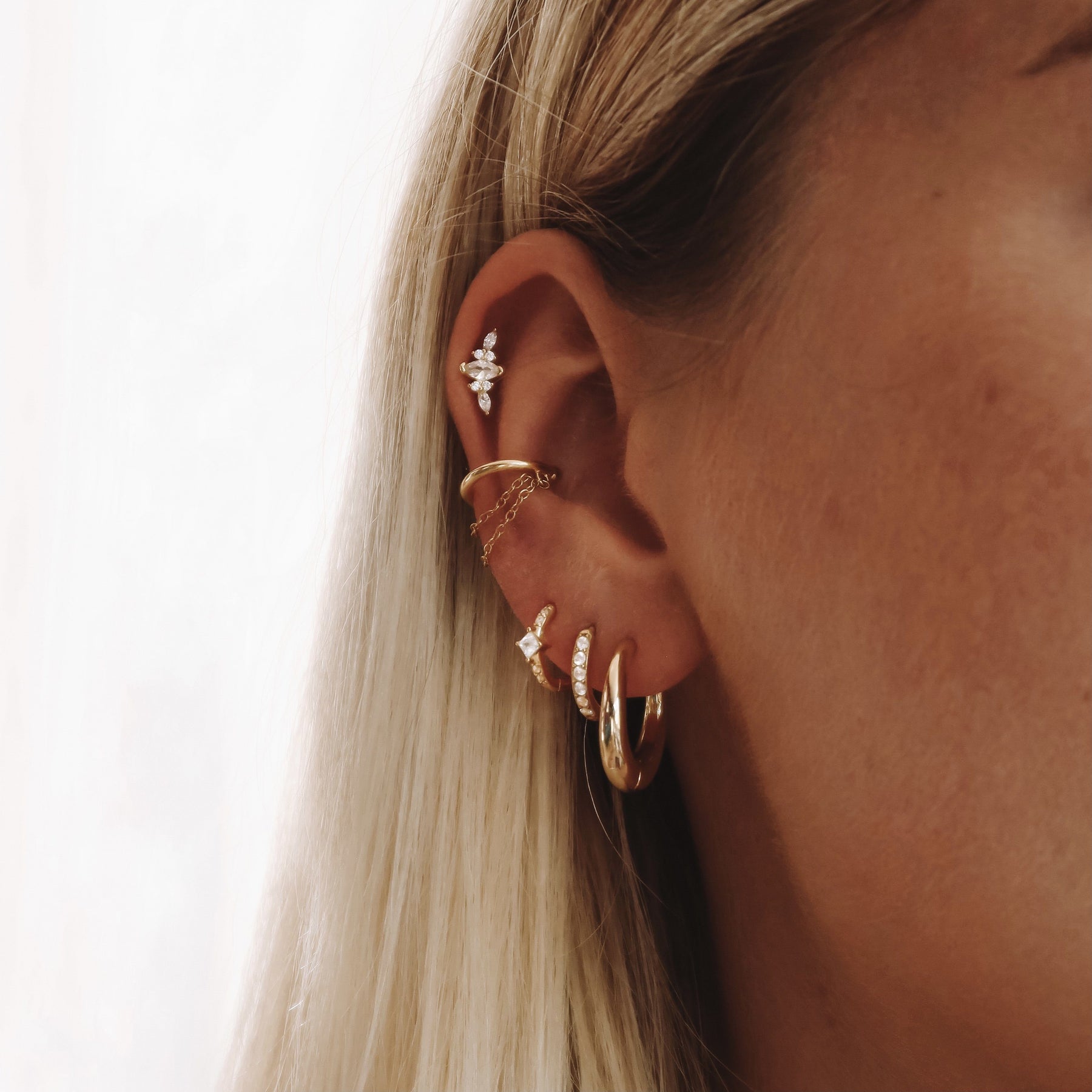 Louise Boucles d'oreilles Nébuleuse